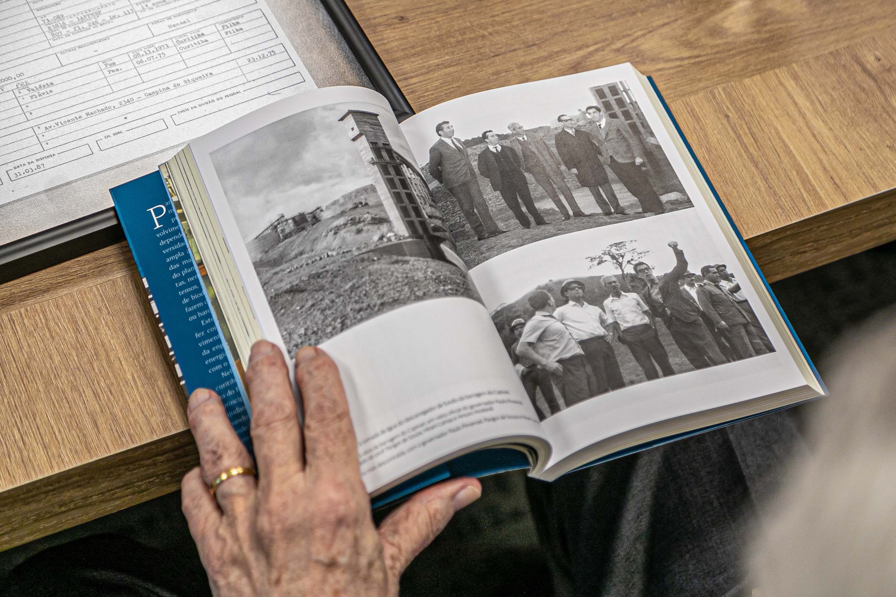 Referência em engenharia hidráulica, Nelson Pinto doa acervo de projetos à Copel