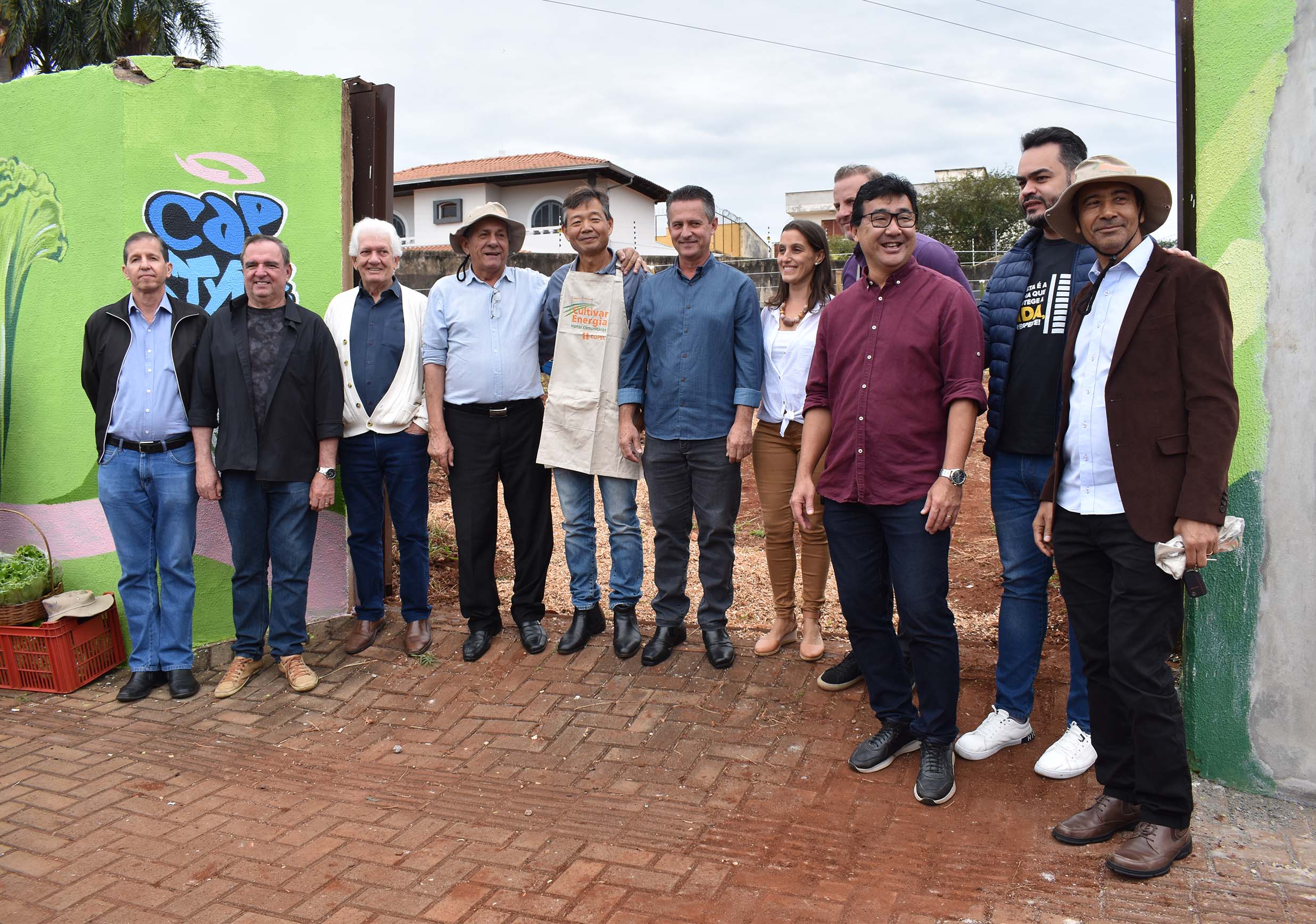 Programa Cultivar Energia inaugura primeira horta em Londrina