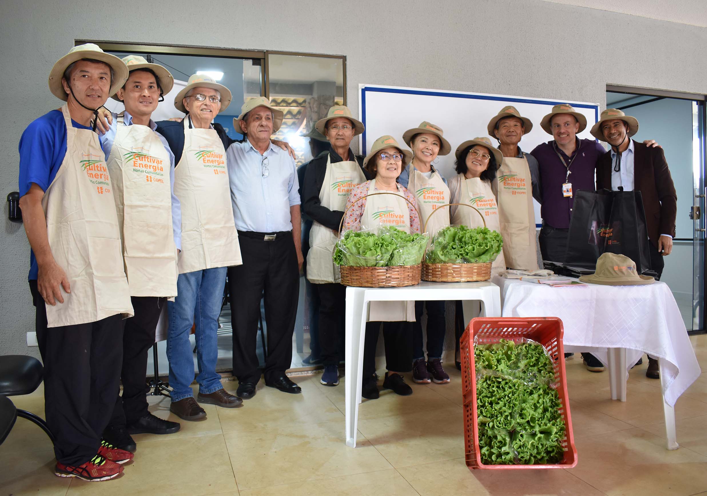 Programa Cultivar Energia inaugura primeira horta em Londrina