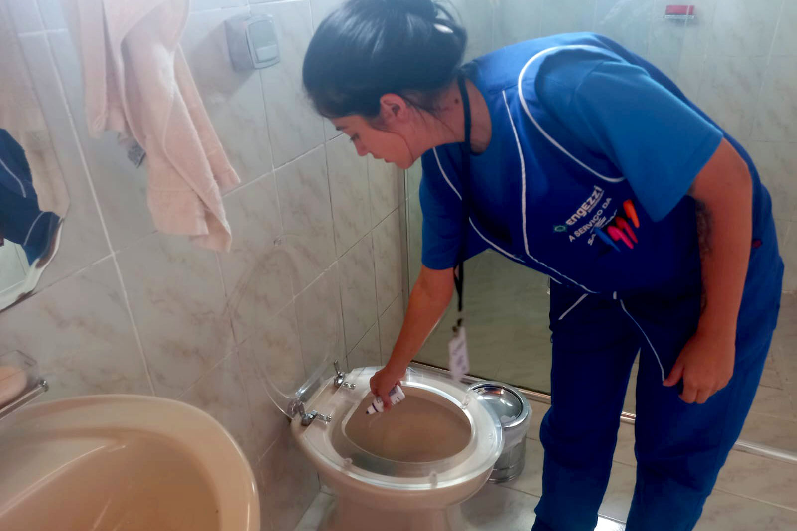 Sanepar inicia vistoria técnica em ligações de esgoto de Irati