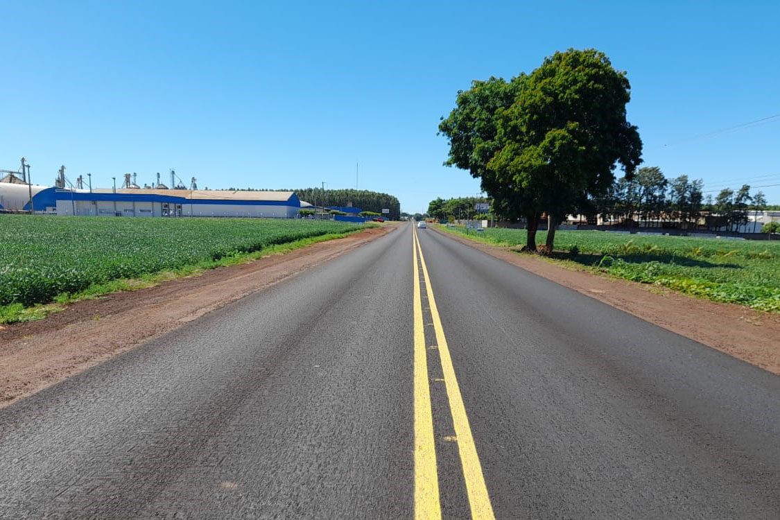 PR-486 conservação Assis Chateaubriand ao Rio Piquiri