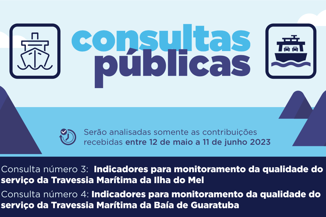 Agepar abre consultas públicas sobre qualidade dos serviços da travessia da Ilha do Mel e Guaratuba