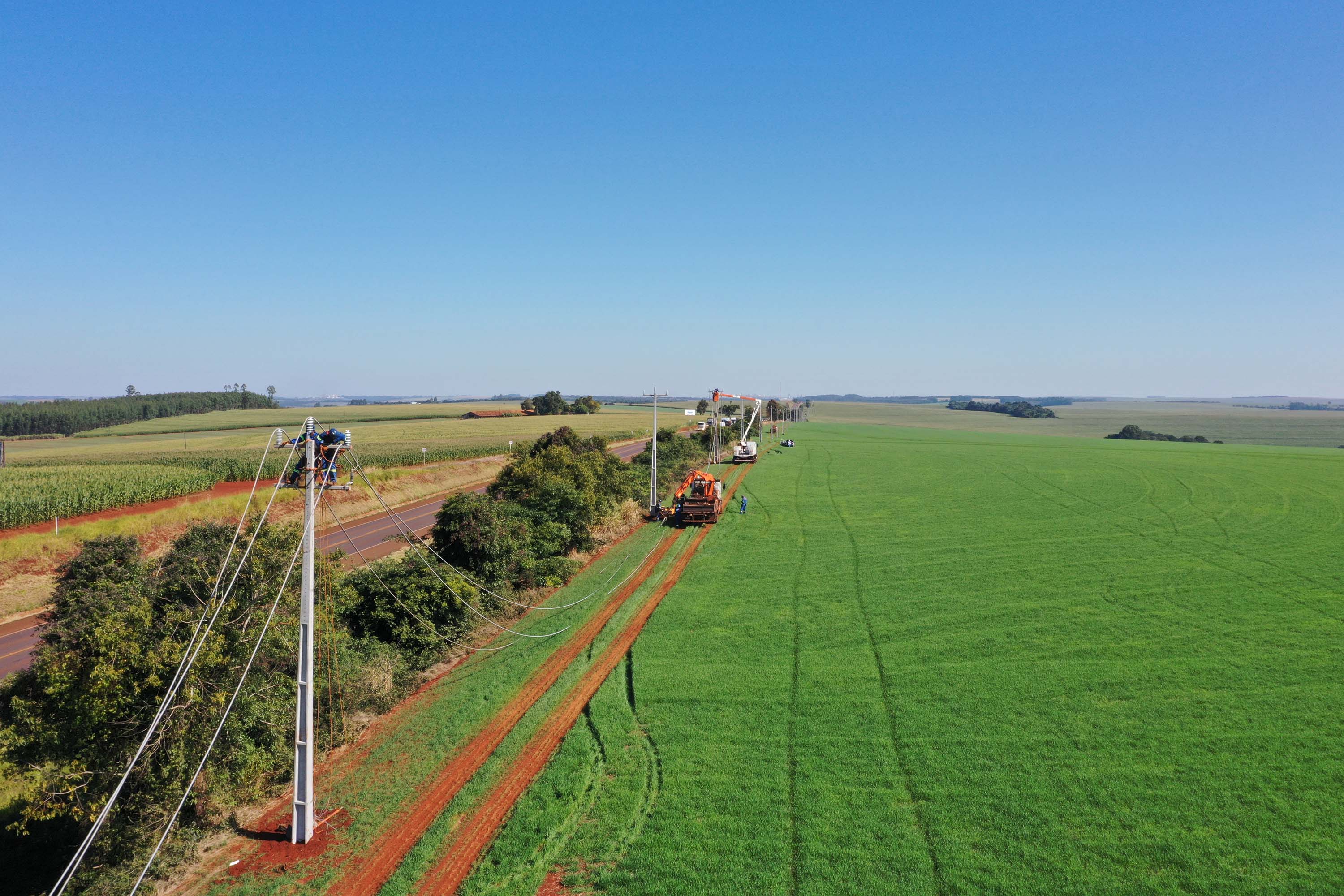 Infraestrutura elétrica do Oeste do PR vai receber mais de R$ 1 bilhão em investimentos nos próximos três anos