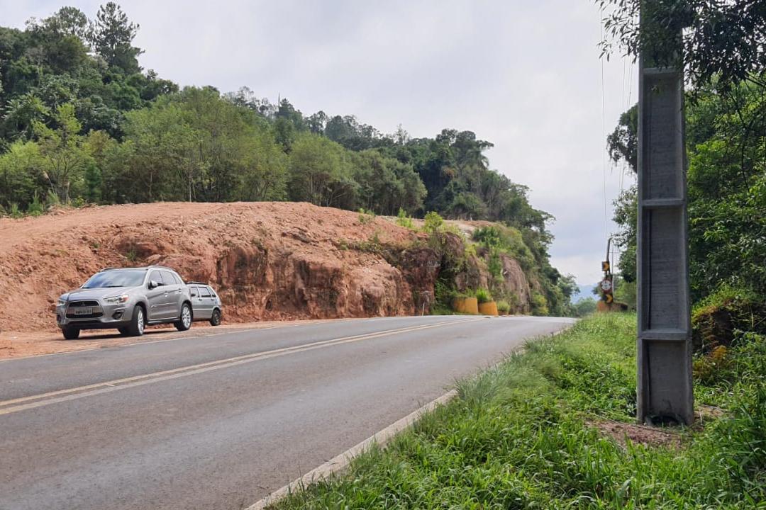 Detonação de rochas em União da Vitória