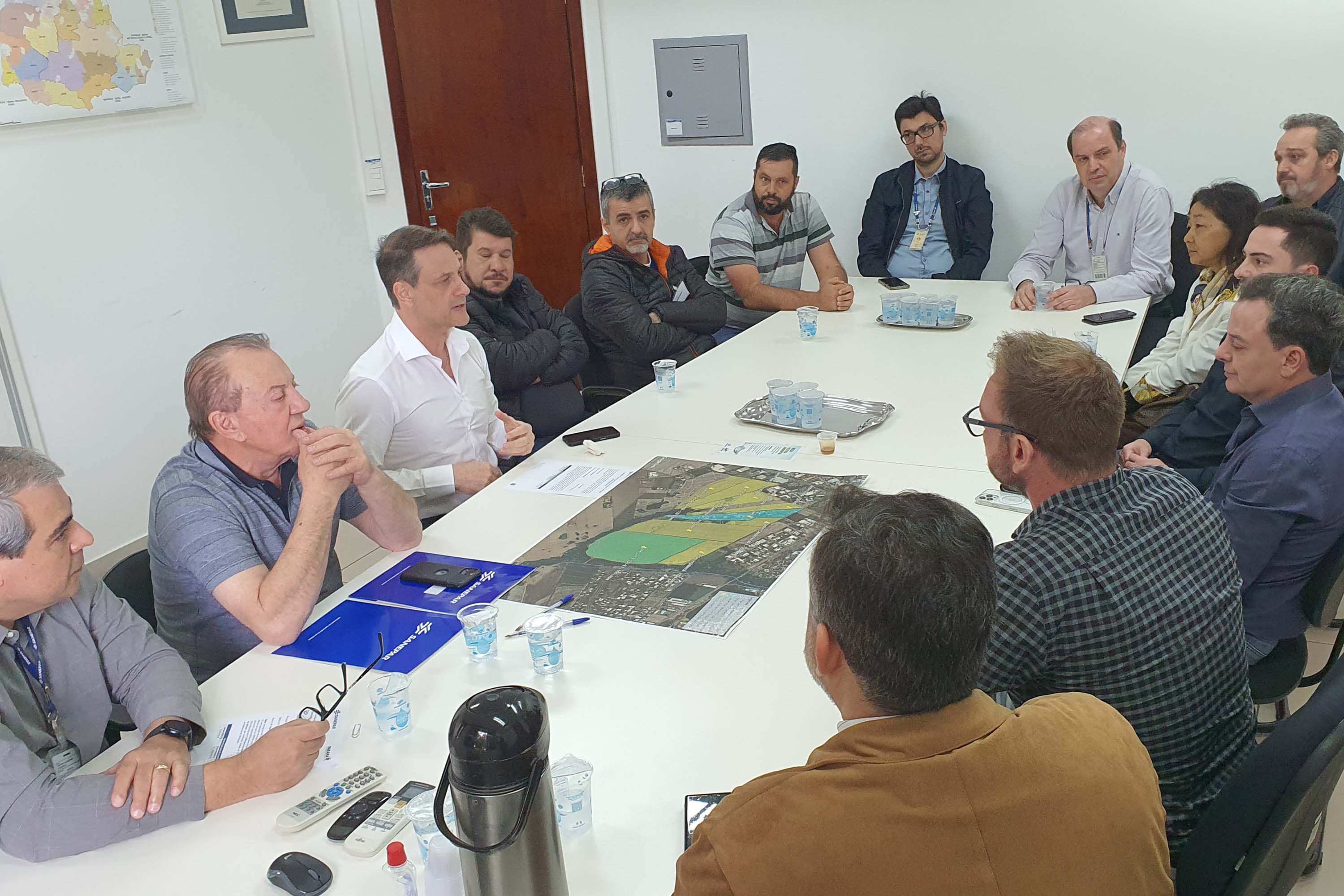 Presidente da Sanepar cumpre agenda no Norte e Noroeste do Estado