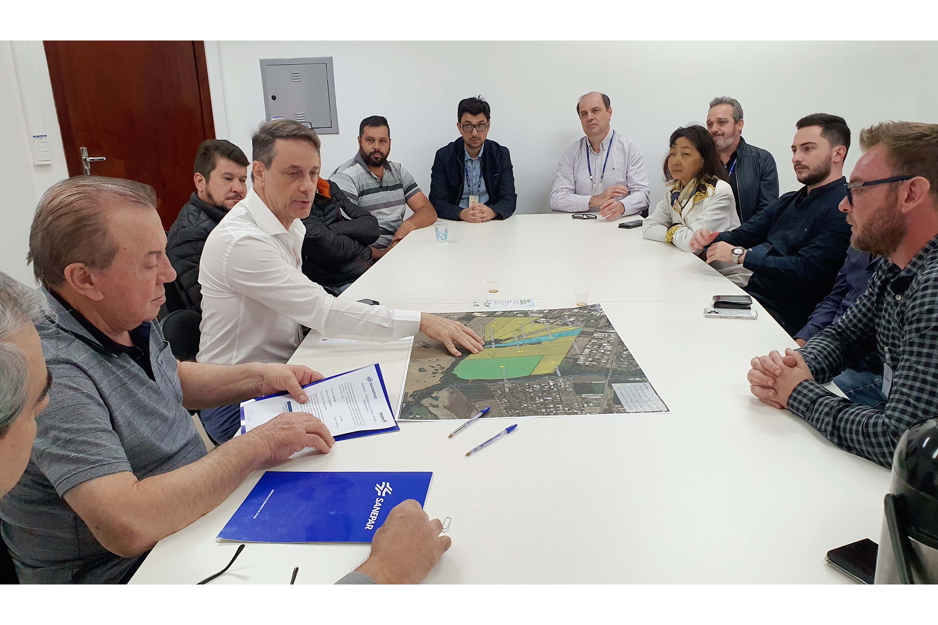 Presidente da Sanepar cumpre agenda no Norte e Noroeste do Estado