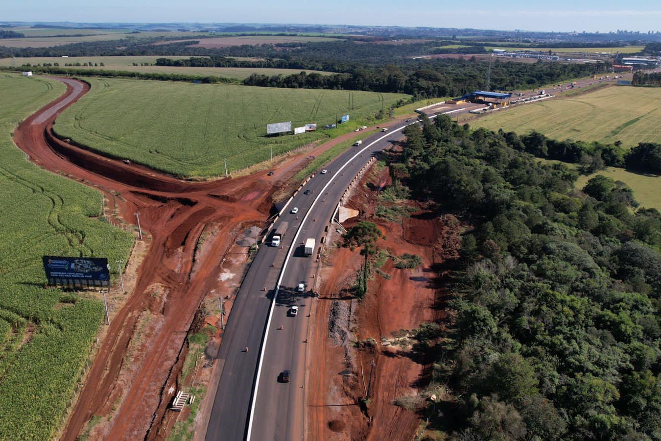 Com novos viadutos prontos, duplicação da BR-277 em Cascavel chega a 70,8% de conclusão