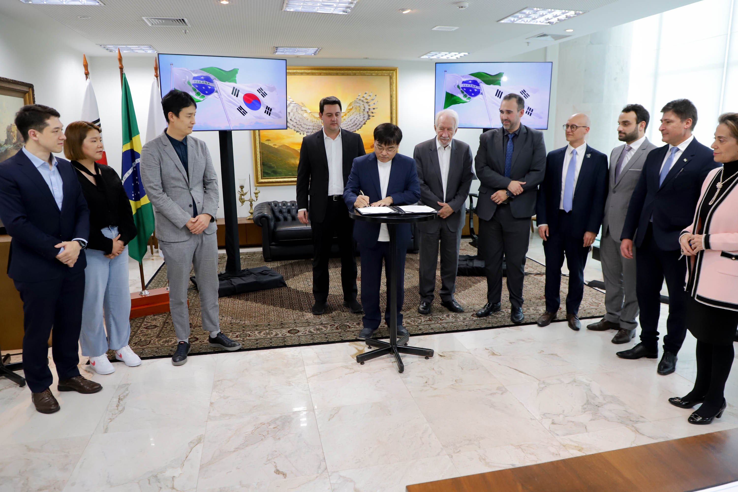 Reunião celepar e corea