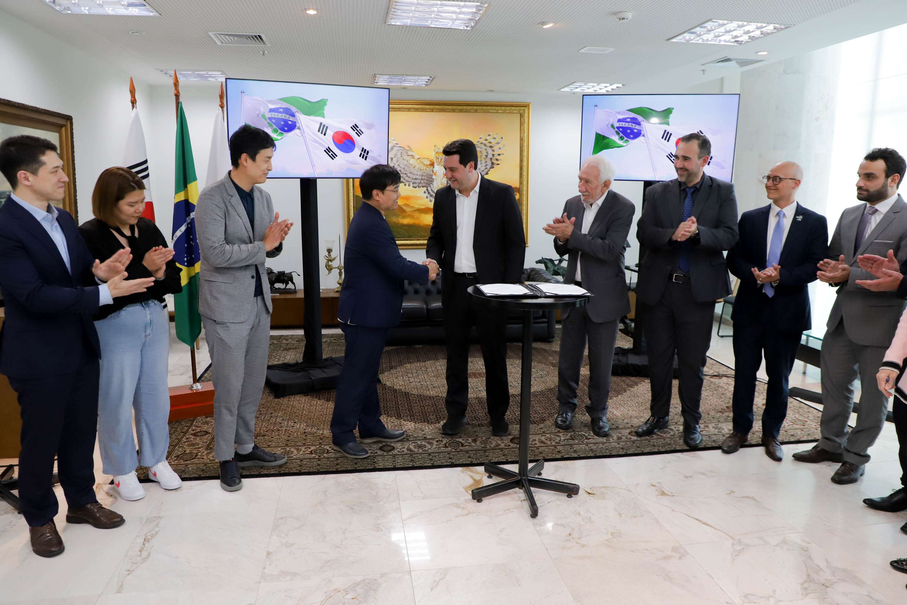 Reunião celepar e corea