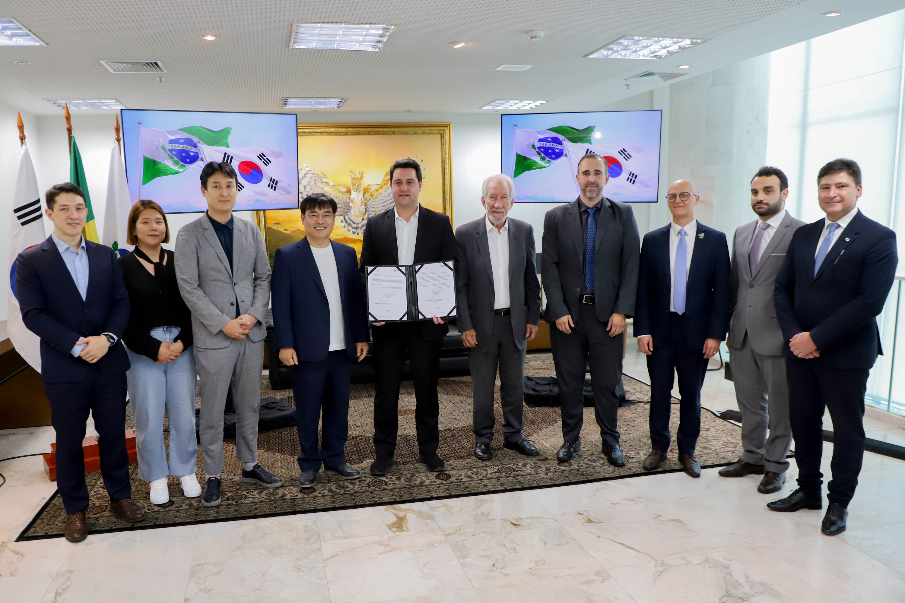 Reunião celepar e corea