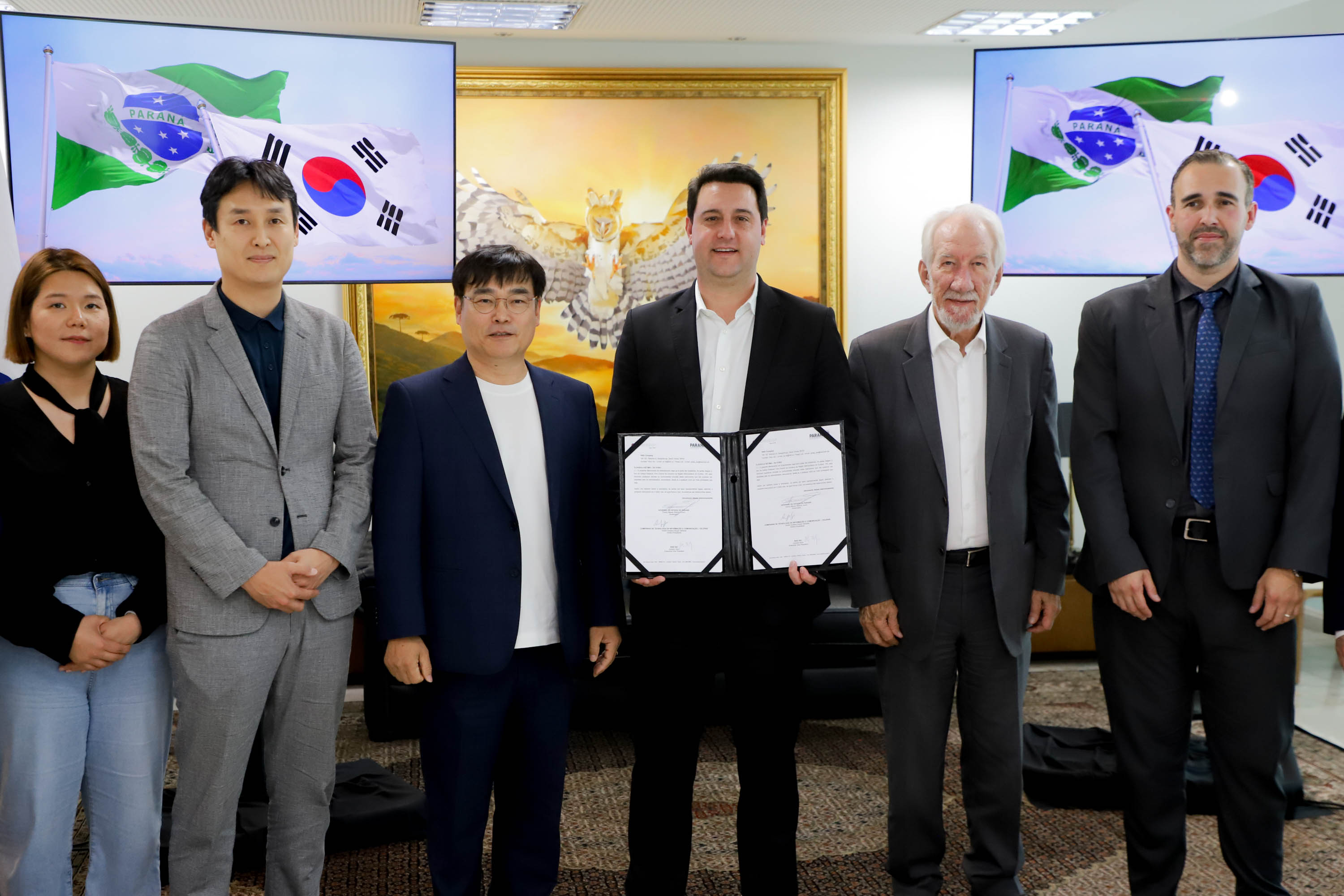 Reunião celepar e corea