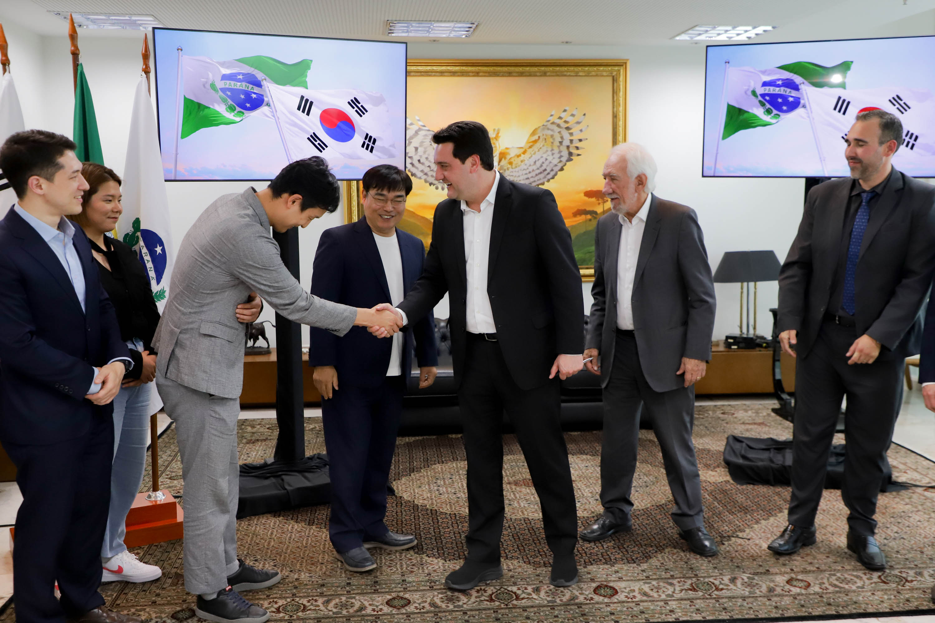 Reunião celepar e corea