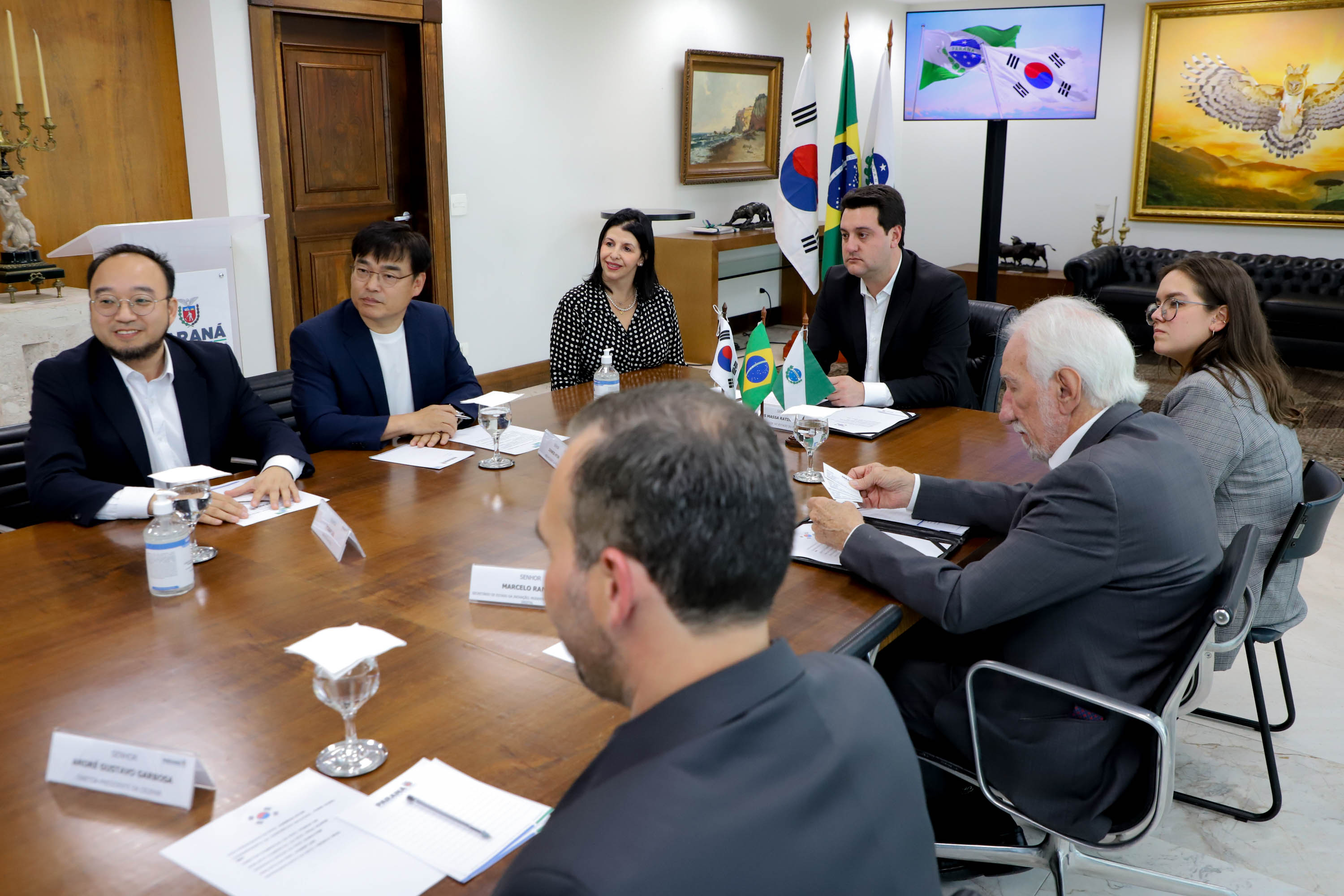 Reunião celepar e corea