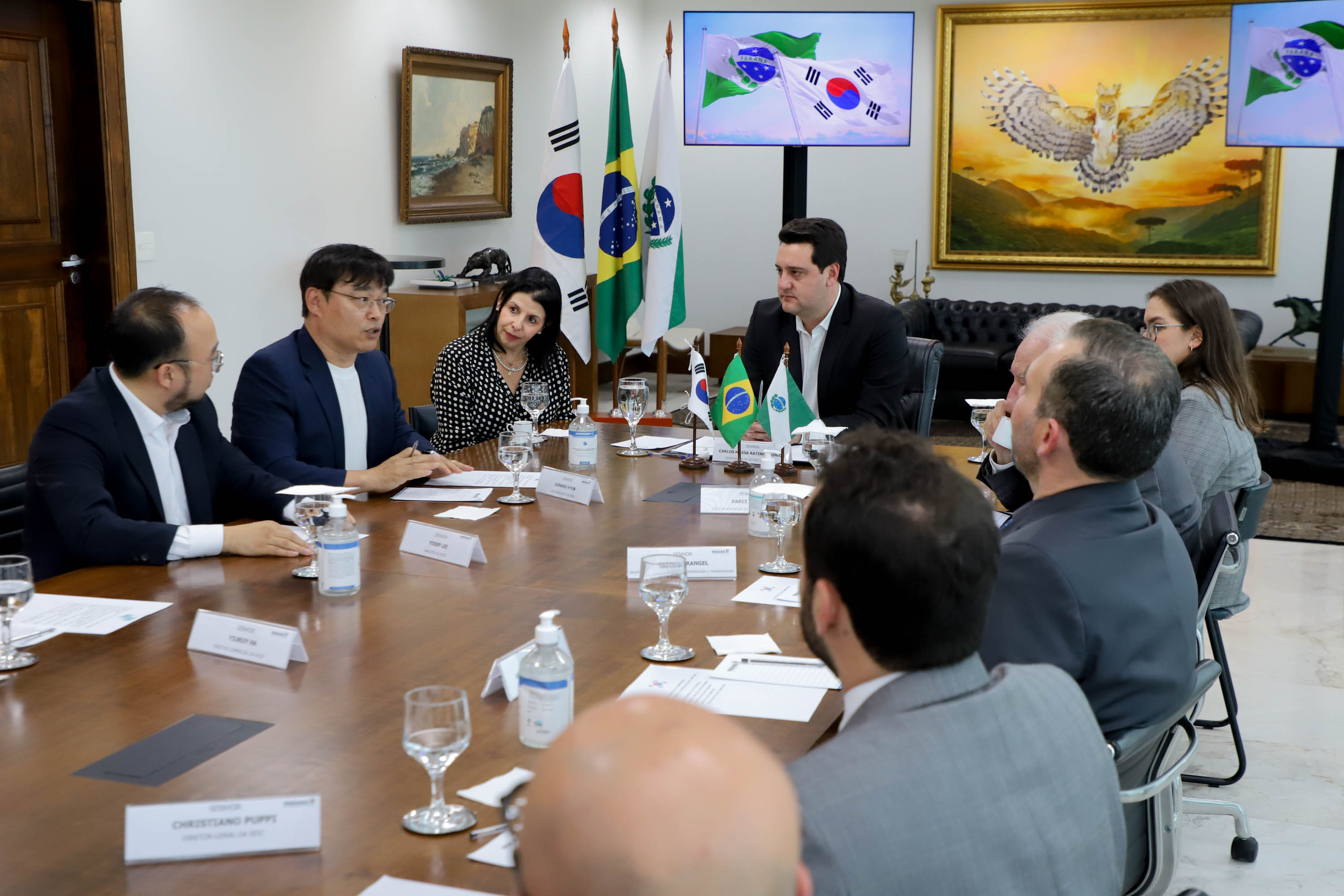 Reunião celepar e corea