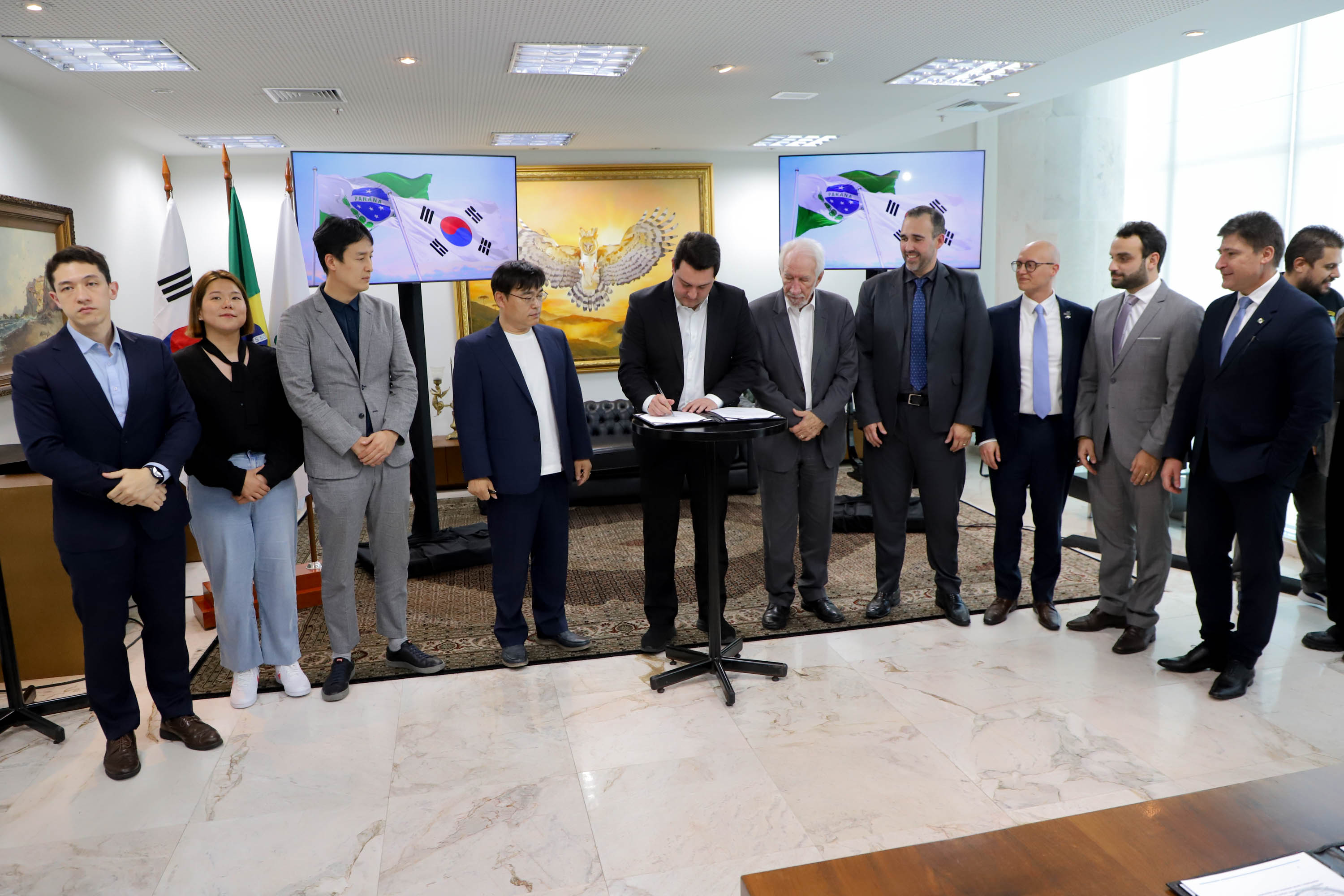 Reunião celepar e corea