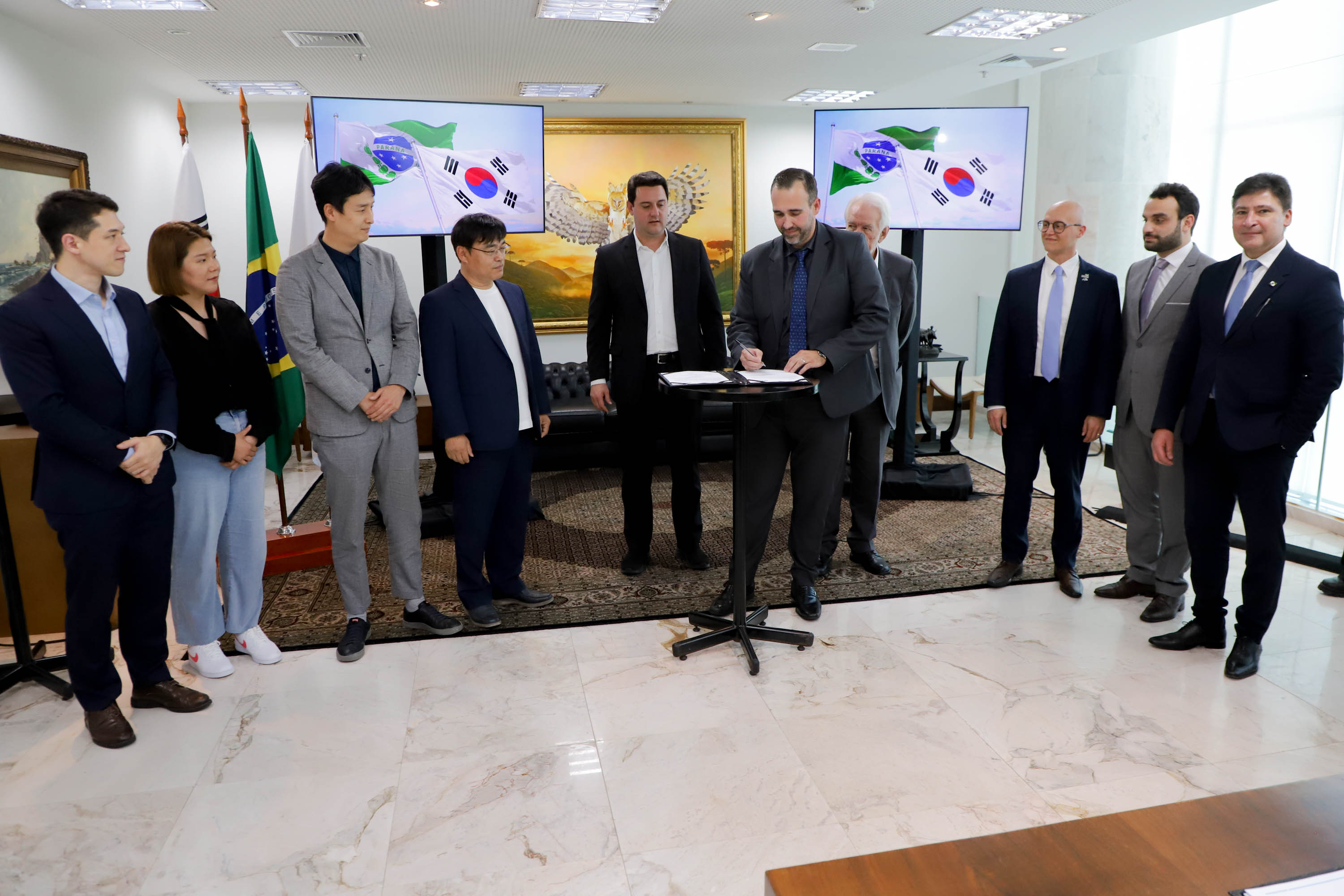 Reunião celepar e corea