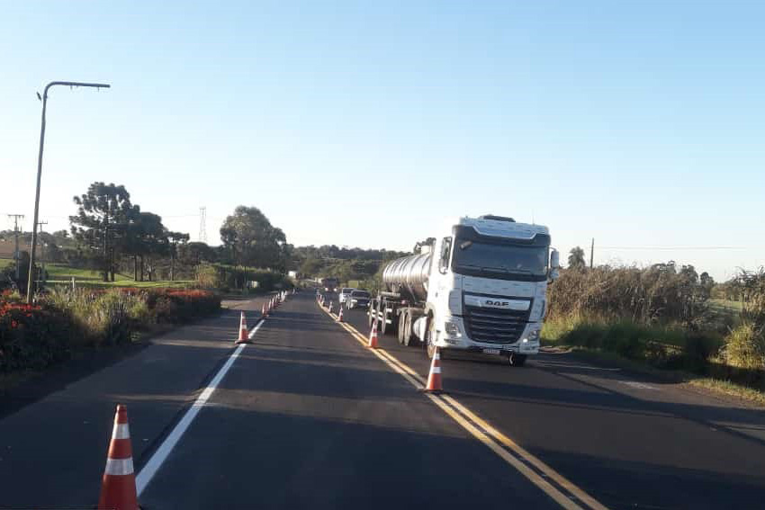 Rodovia entre Wenceslau Braz e Jaguariaíva começa a receber conservação