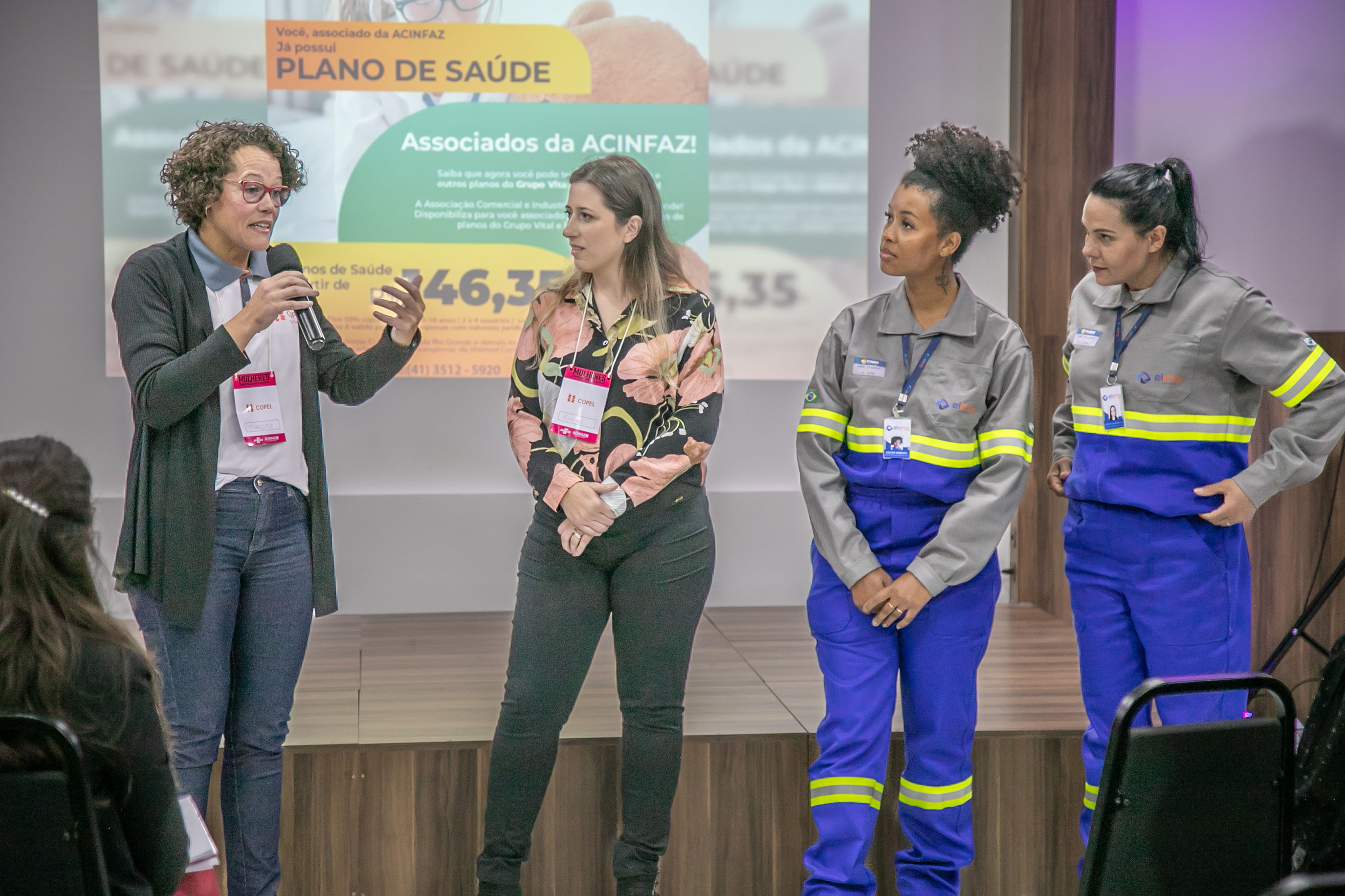 Copel divulga Rede Elétrica Inteligente para mulheres empreendedoras de Fazenda Rio Grande