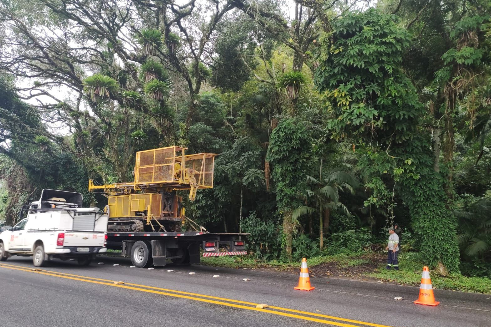 Ponte de Guaratuba - sondagens em Caiobá