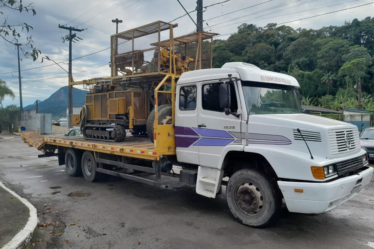 Ponte de Guaratuba - sondagens em Caiobá