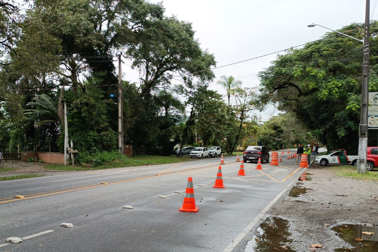 Ponte de Guaratuba - sondagens em Caiobá