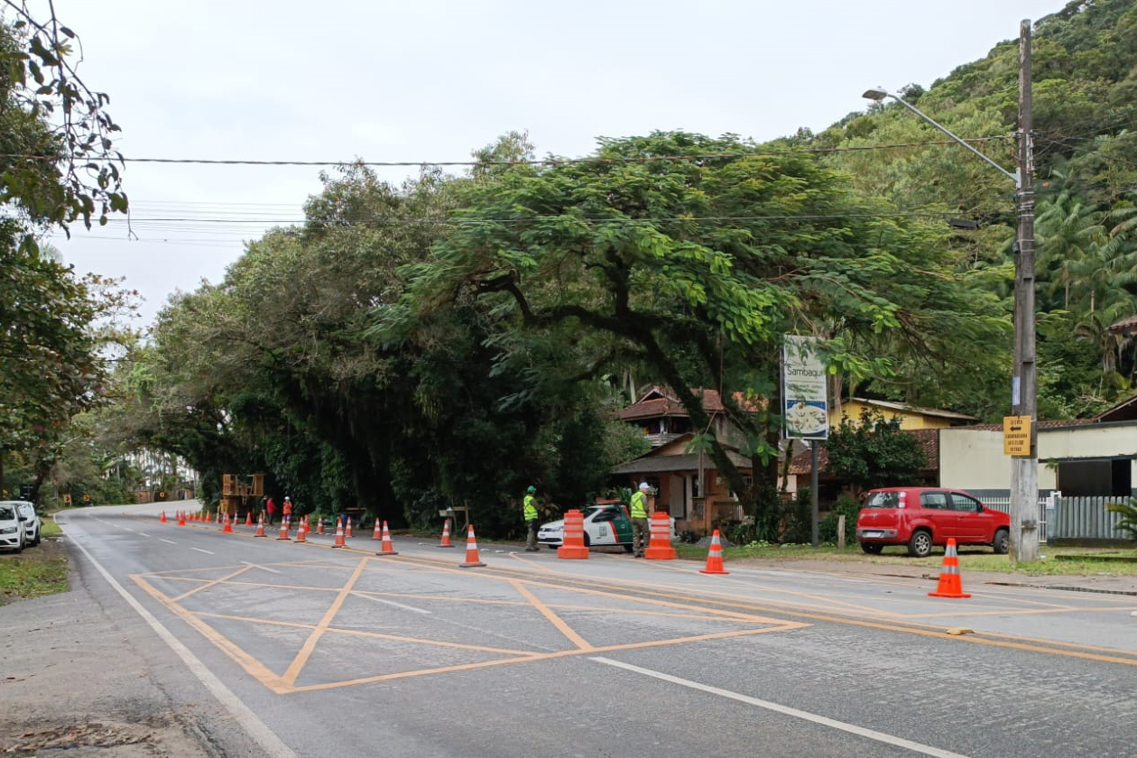 Ponte de Guaratuba - sondagens em Caiobá