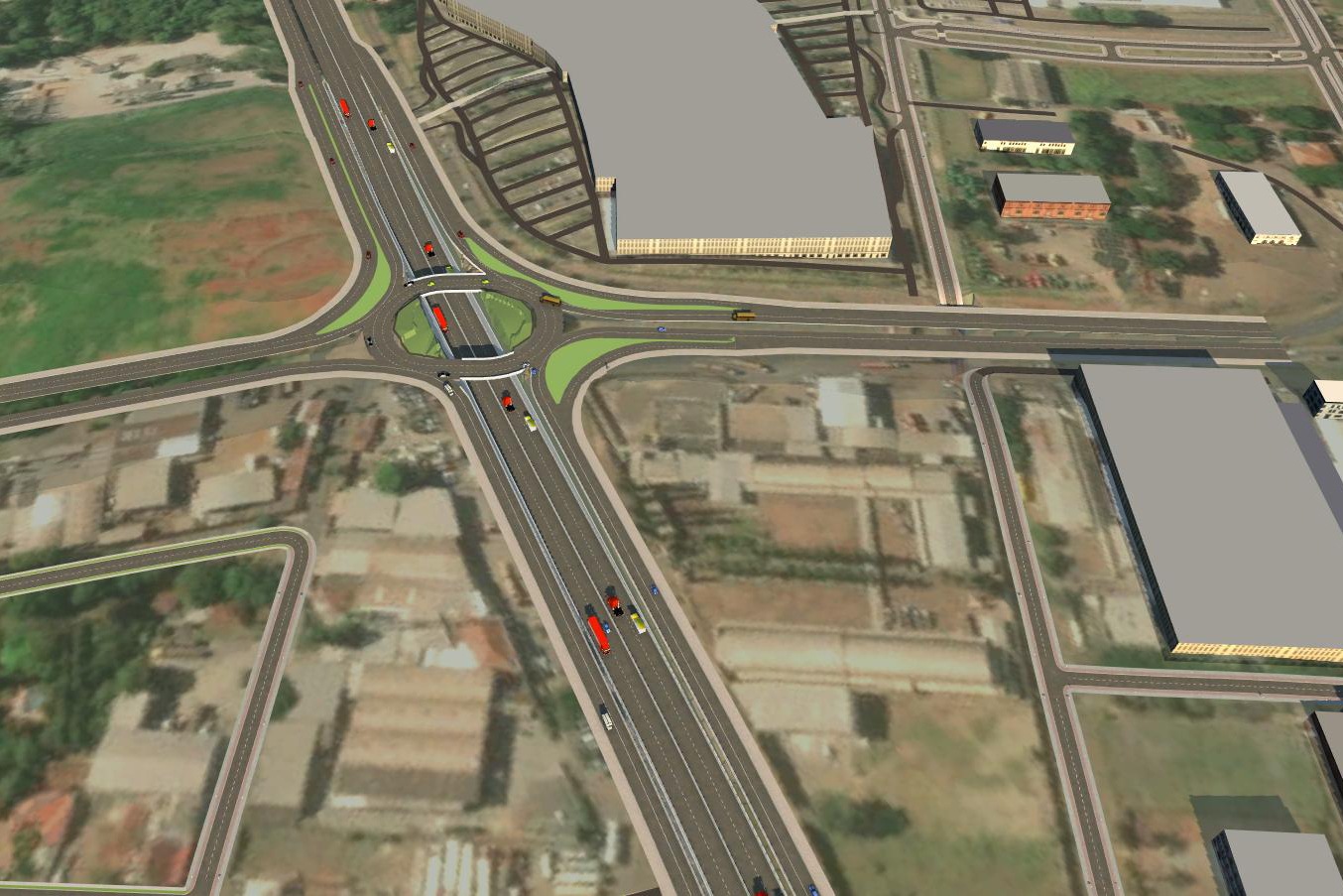 Trevo Catuaí - Maquete eletrônica do anteprojeto Edital do novo Trevo do Catuaí tem vencedor declarado