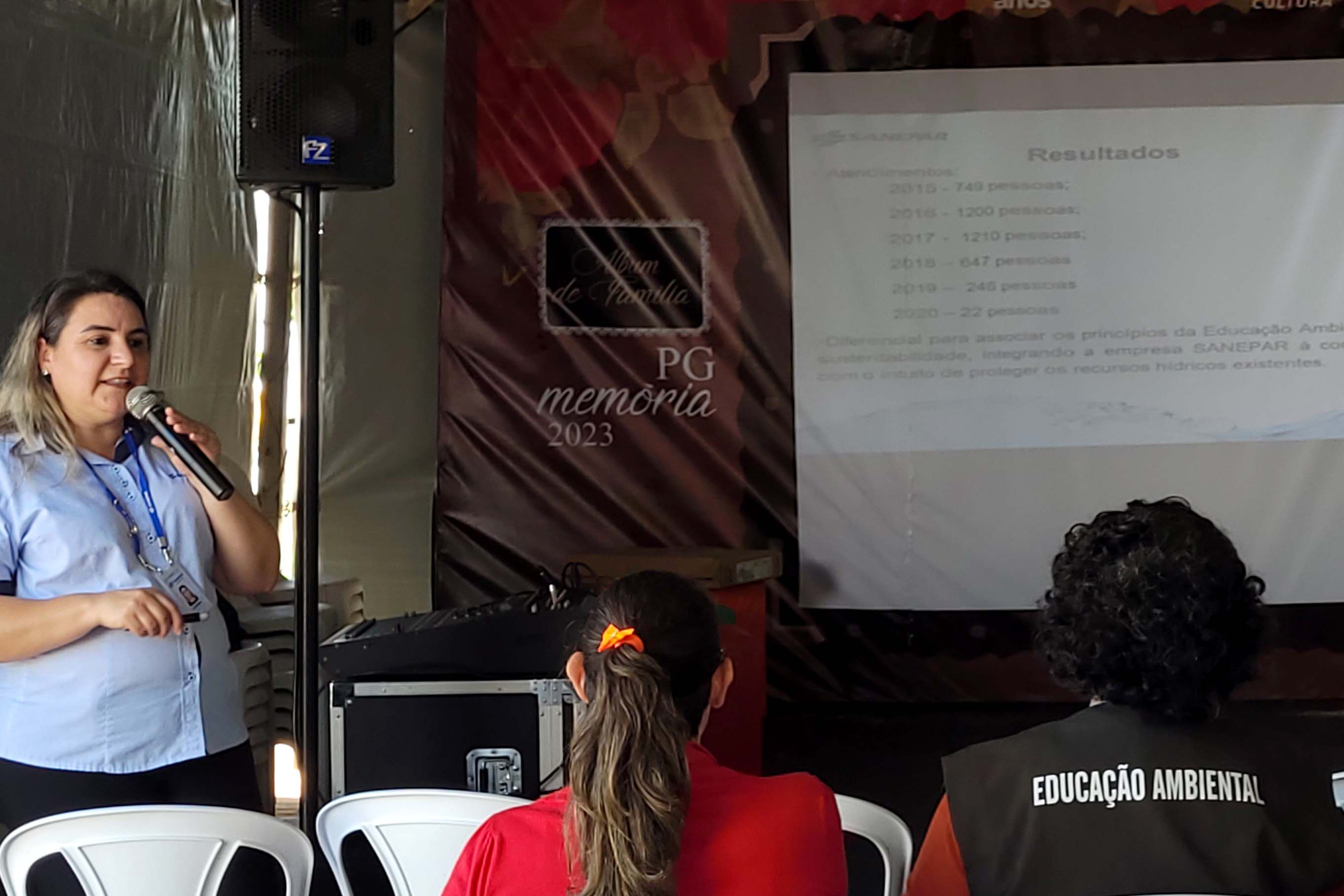 Sanepar apresenta a História do Saneamento no PG Memória 2023