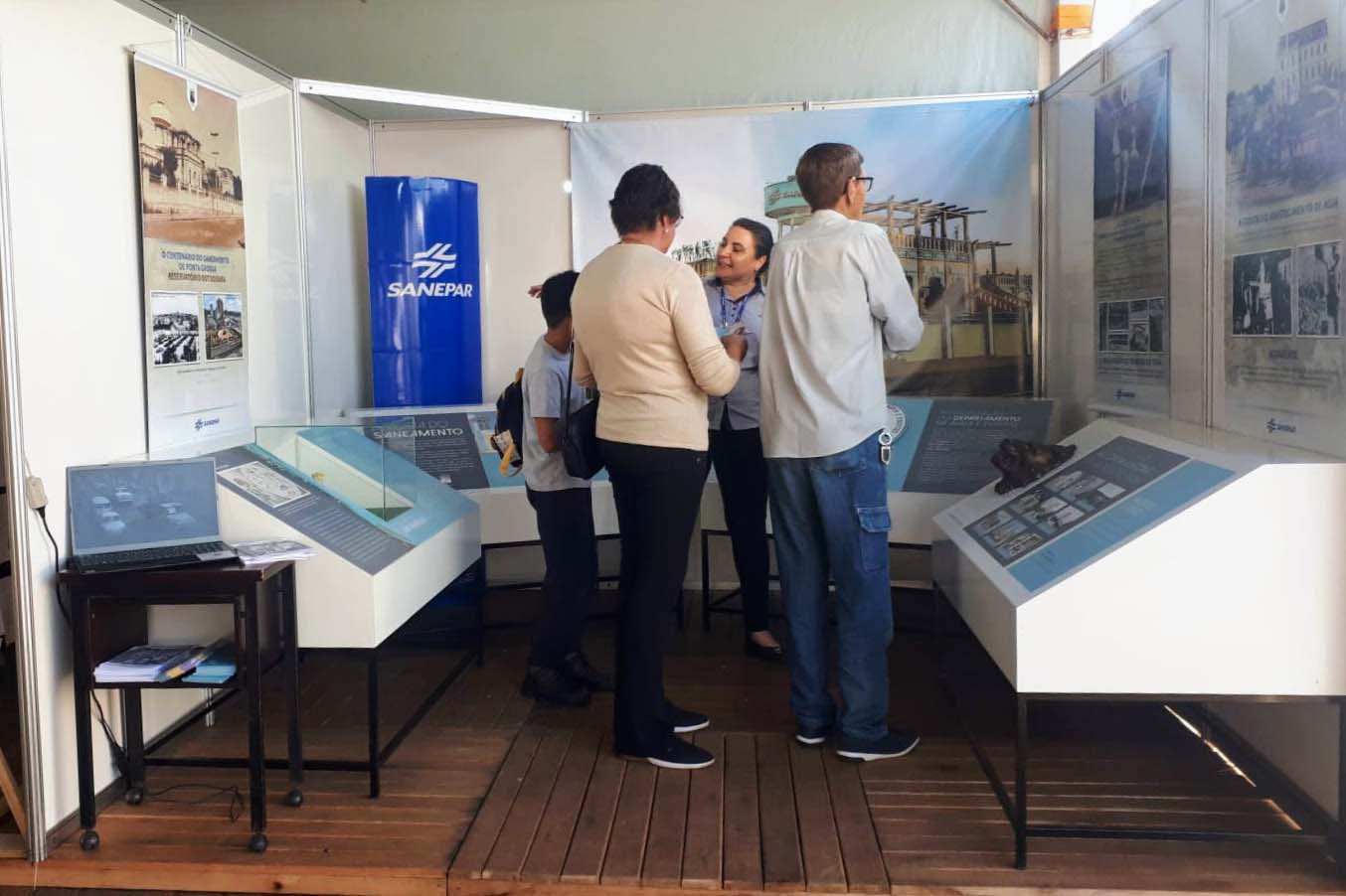 Sanepar apresenta a História do Saneamento no PG Memória 2023