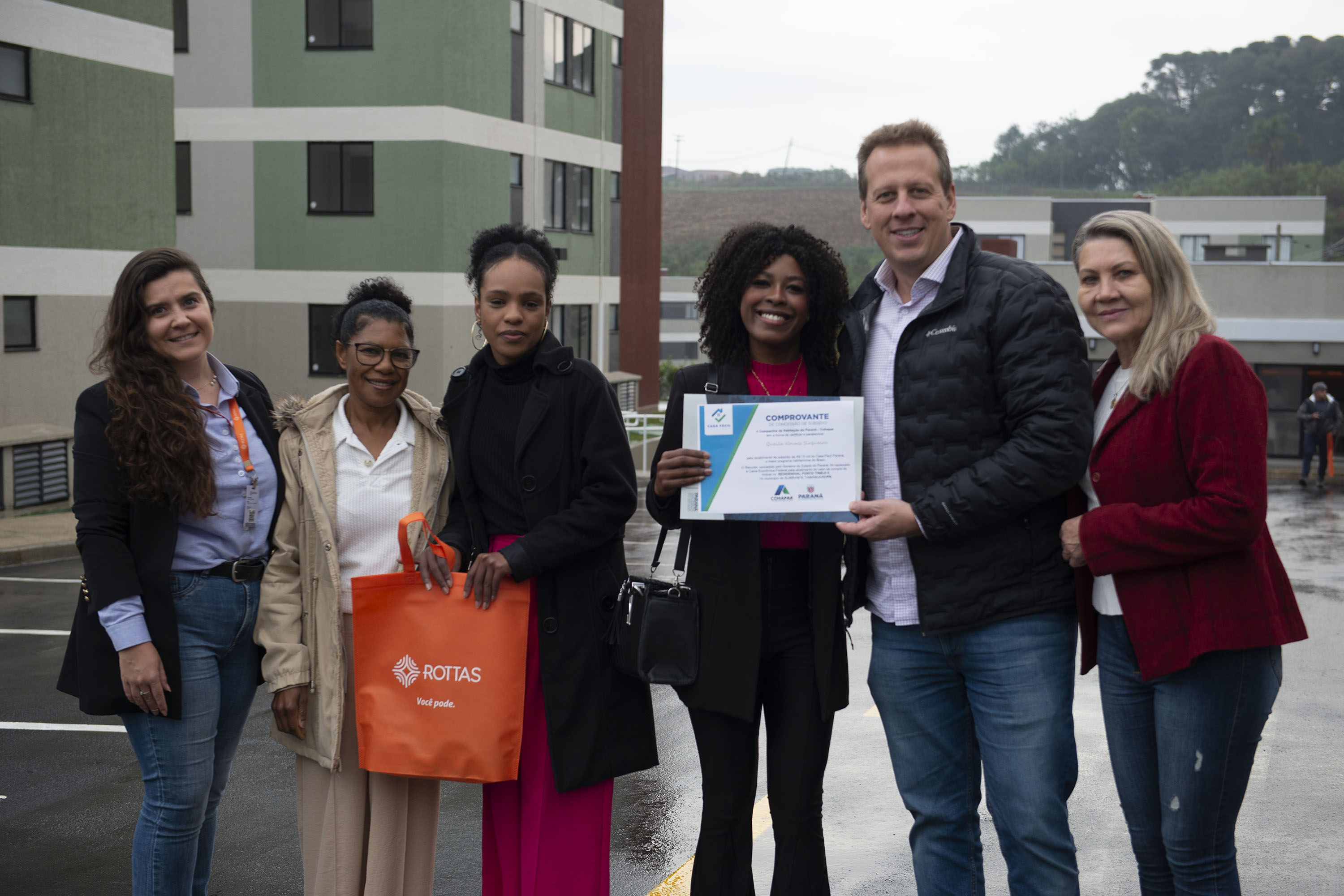 Entrega de apartamentos em Almirante Tamandaré Residencial Porto Tingui II