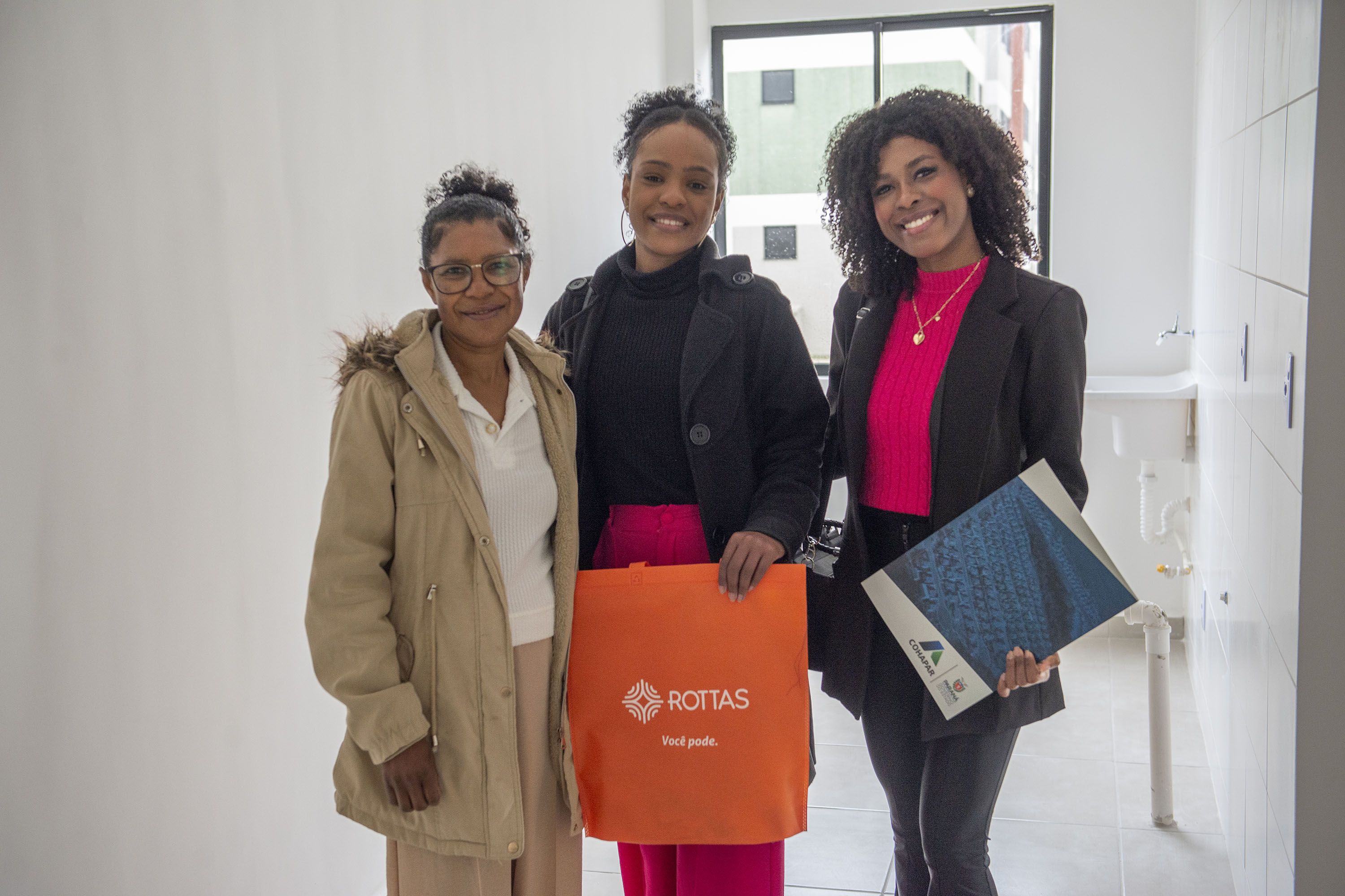 Entrega de apartamentos em Almirante Tamandaré Residencial Porto Tingui II