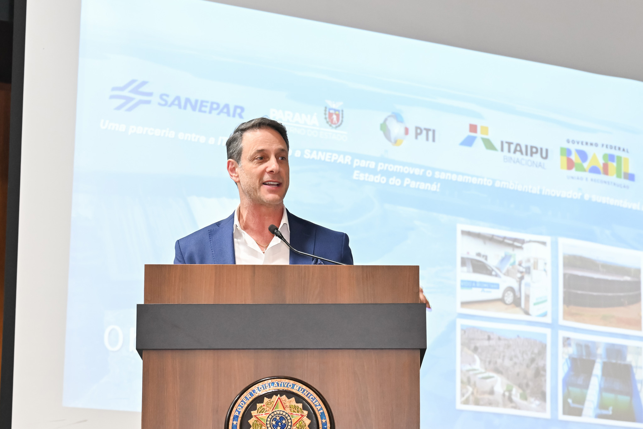 Sanepar inaugura obra em convênio com Itaipu para aplicar R$ 184 milhões em saneamento