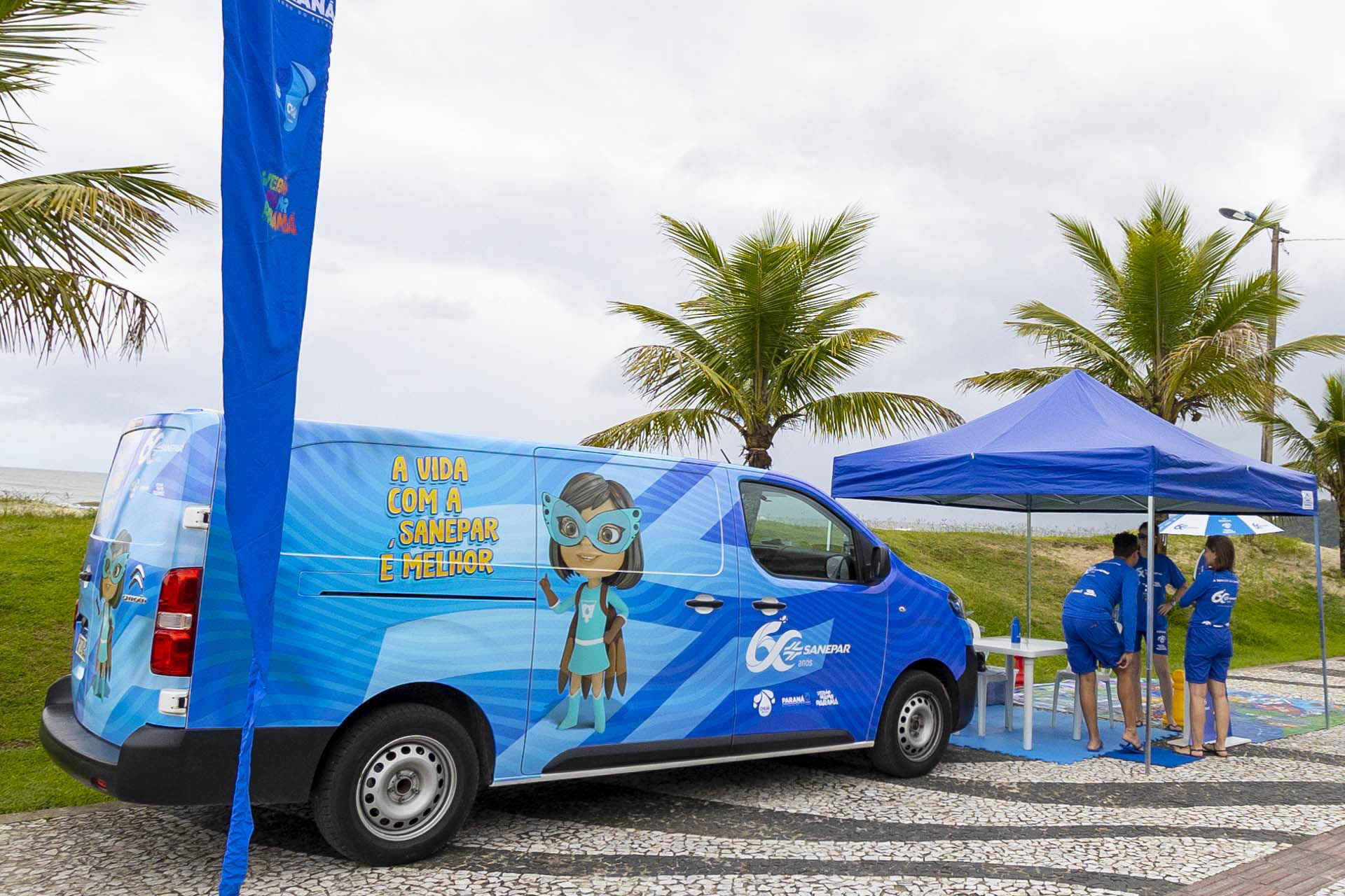 Atendimento sanepar litoral