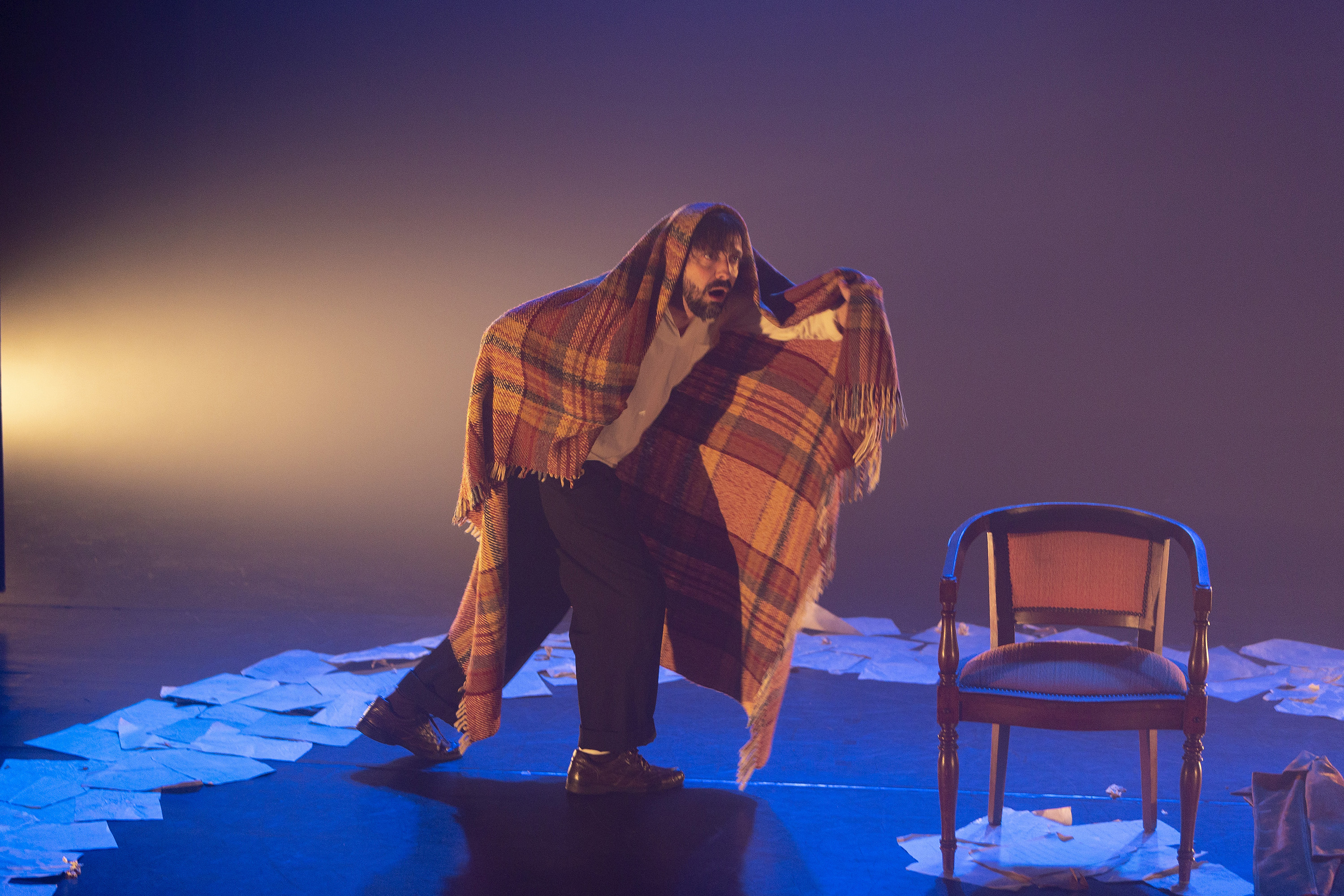 Sucesso de público, espetáculo ‘Diário de um Louco’ volta ao Mini-Guaíra em curtíssima temporada