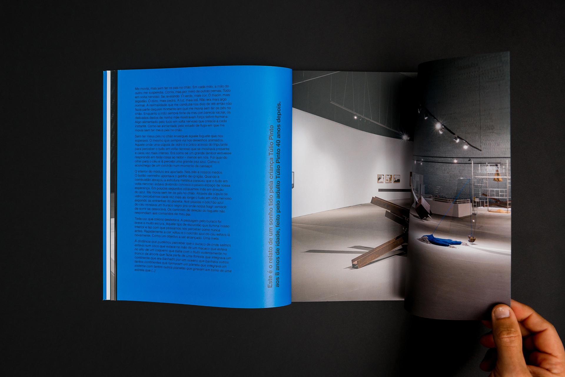 A exposição “Buraco no Céu”, do artista visual Túlio Pinto