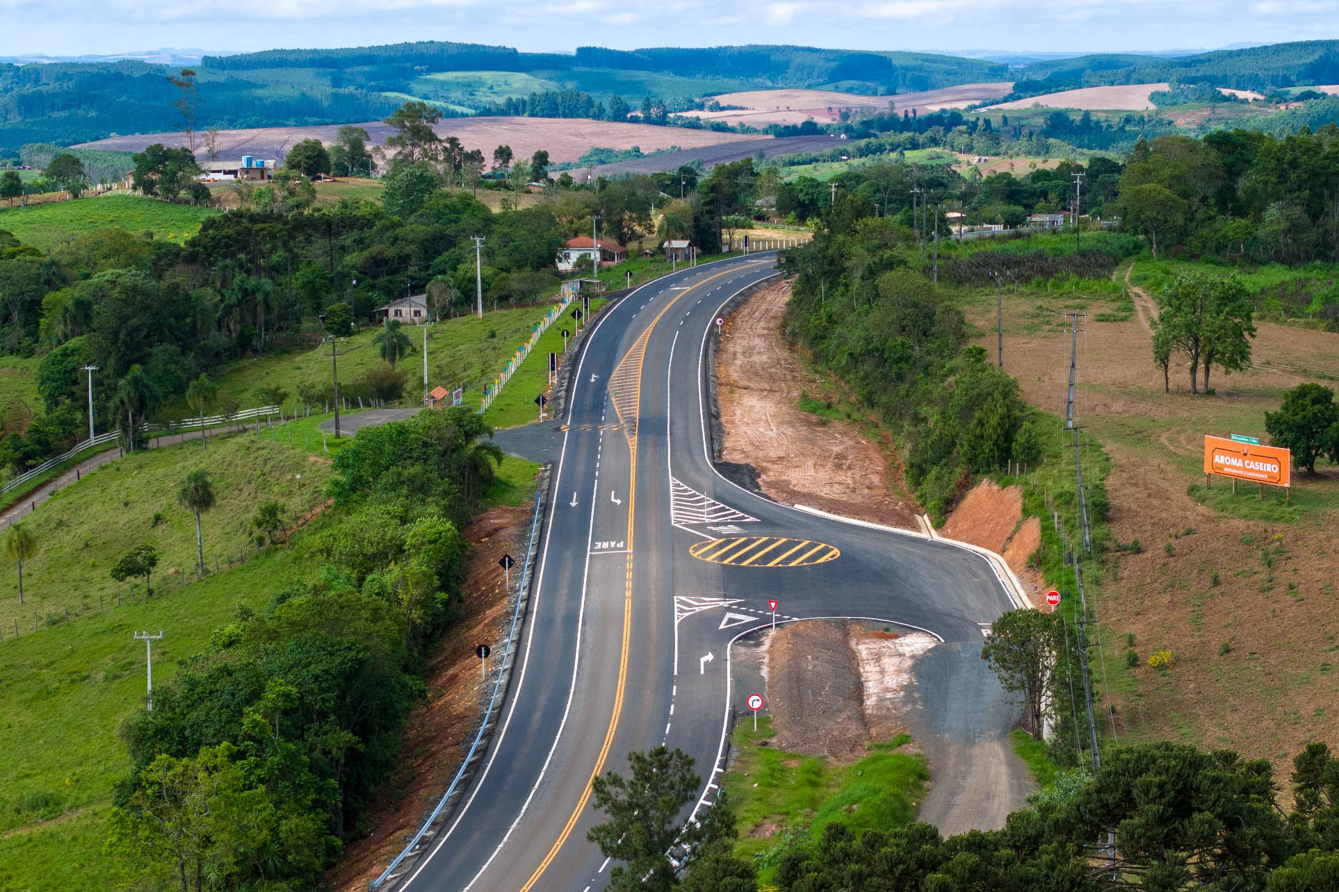 PR-160 Terceiras faixas entre Telêmaco Borba e Imbaú