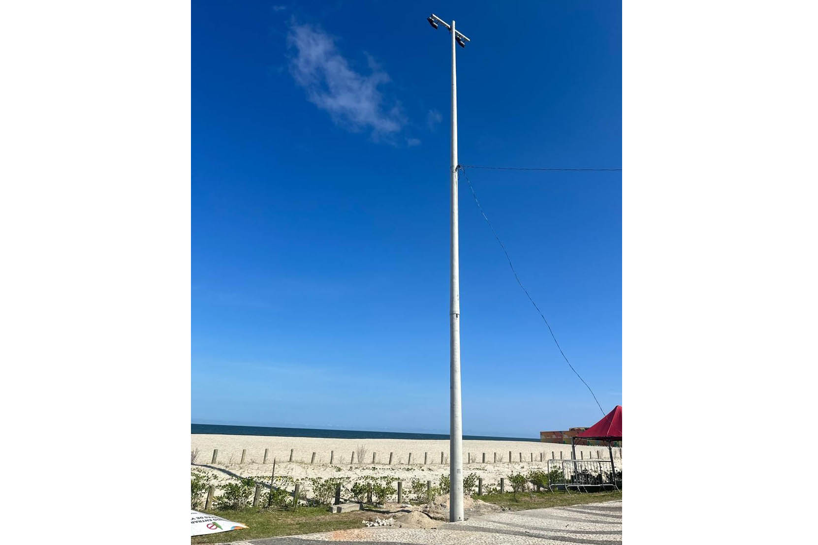 Com luzes cênicas e superpostes, Estado começa instalar novo sistema de iluminação em Matinhos