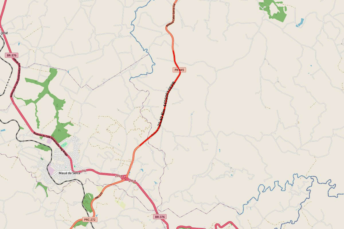 PR-445 terá desvio temporário de tráfego para nova pista duplicada