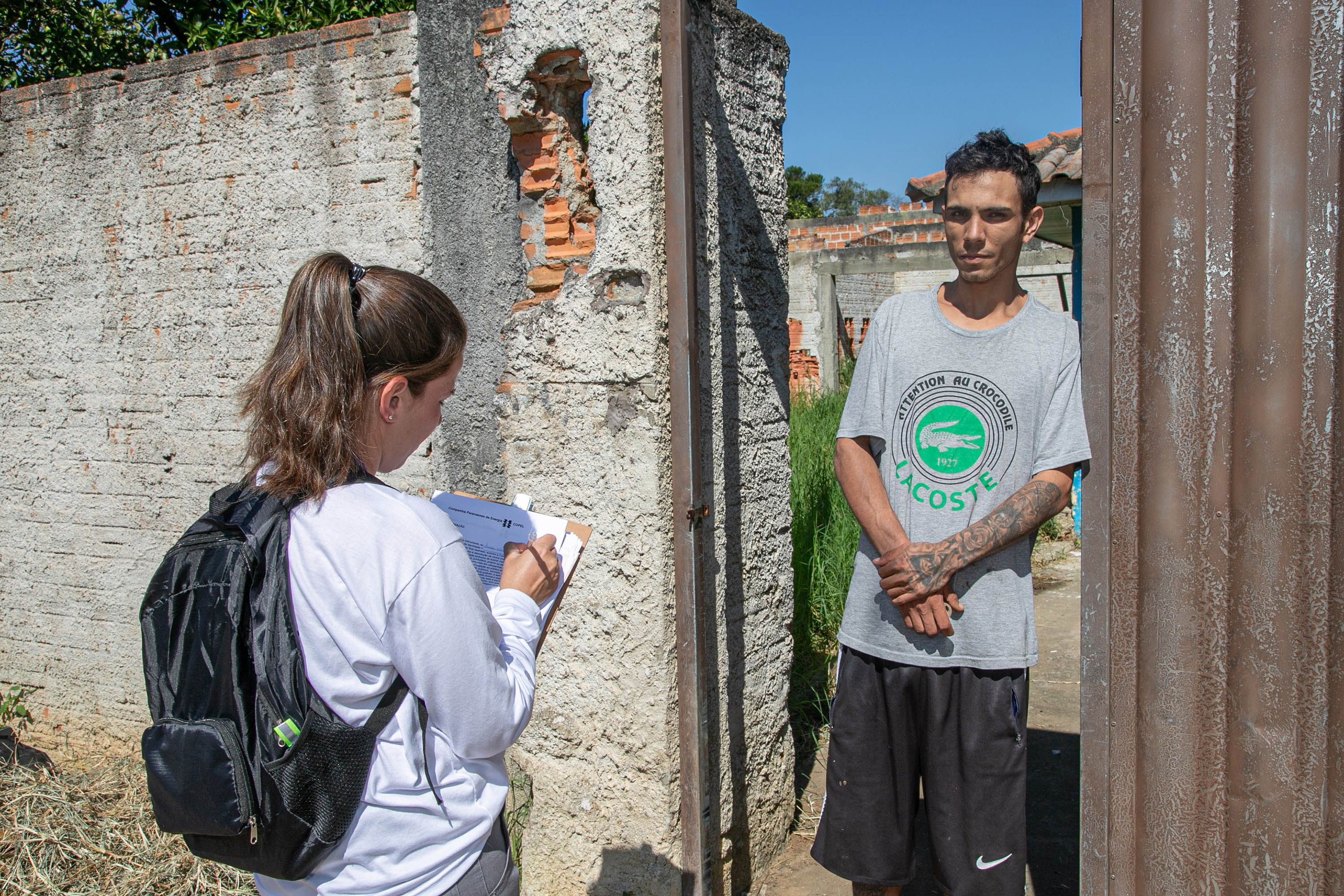 Copel visita consumidores para cadastro de fatura digital na RMC