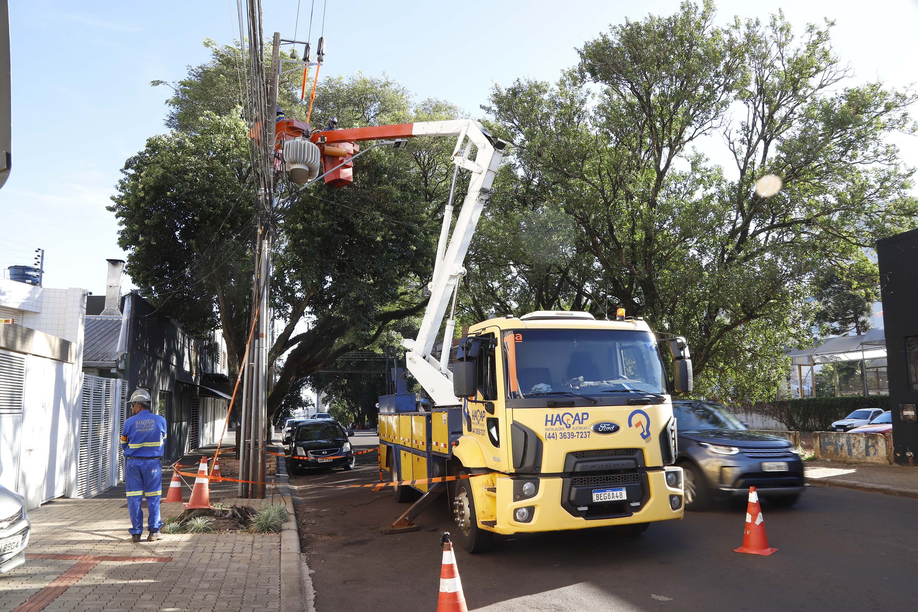 Copel restabelece energia em 95% das unidades consumidoras afetadas pelo temporal
