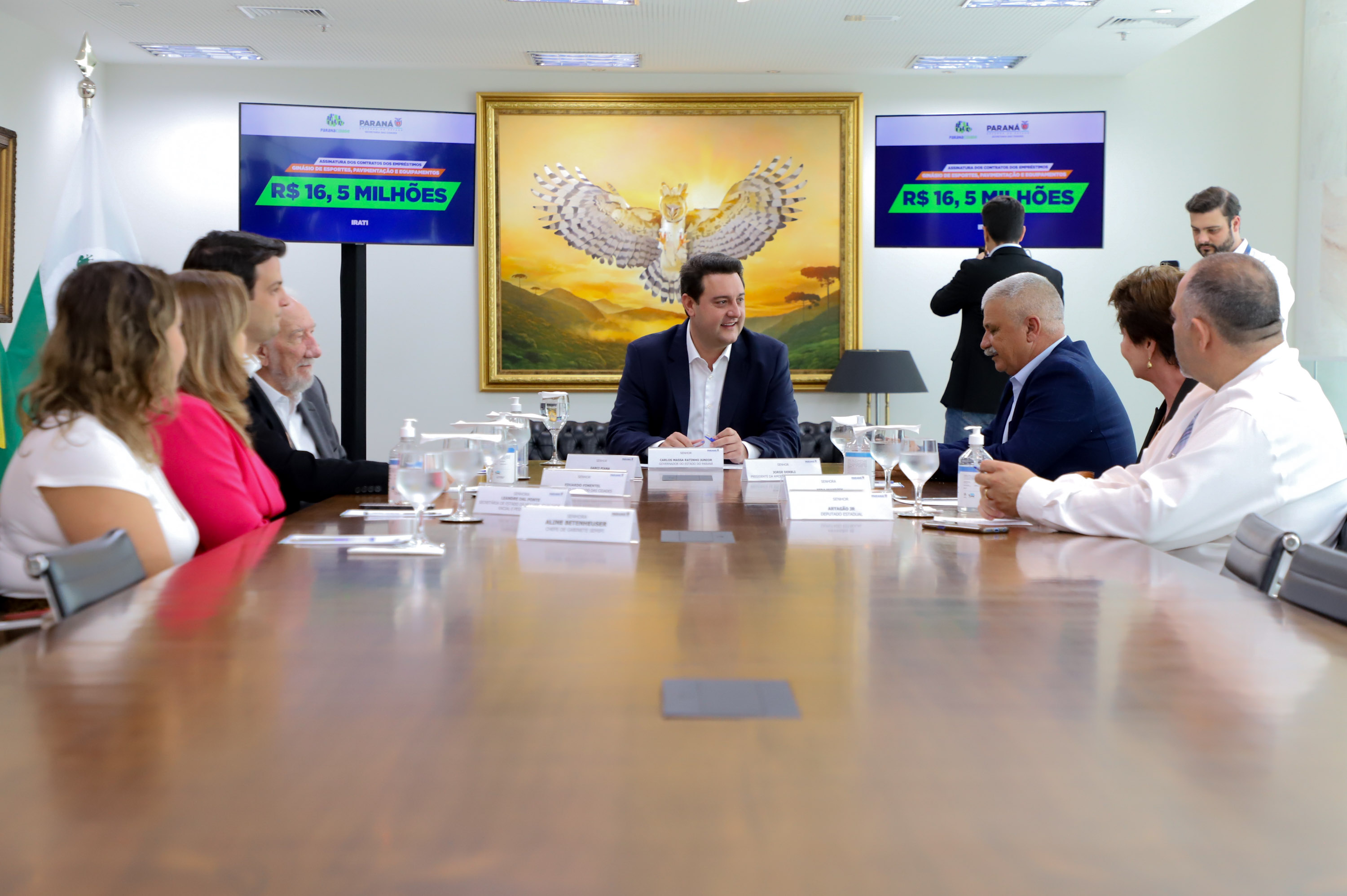 ASSINATURA CONTRATO IRATI