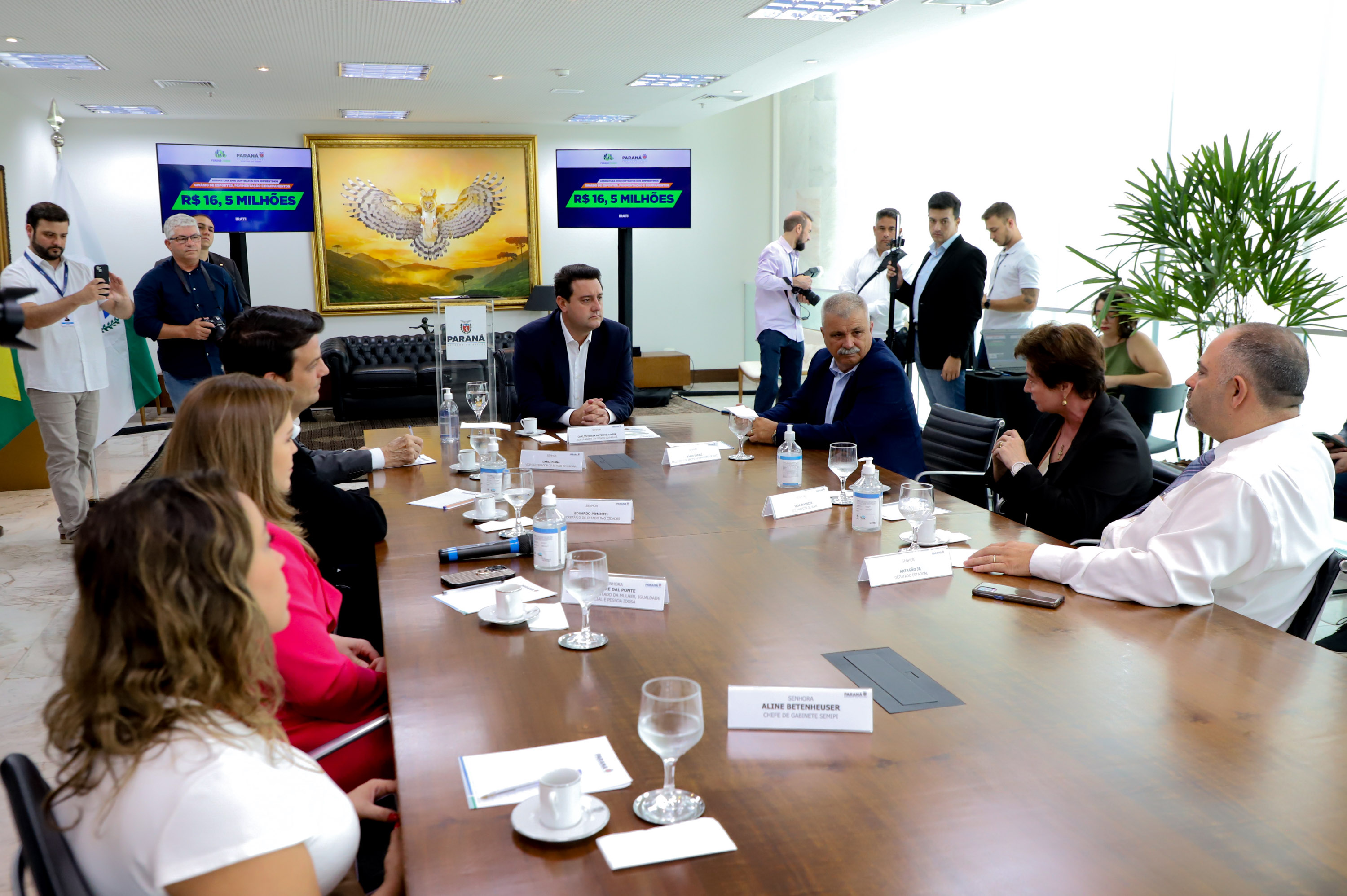 ASSINATURA CONTRATO IRATI