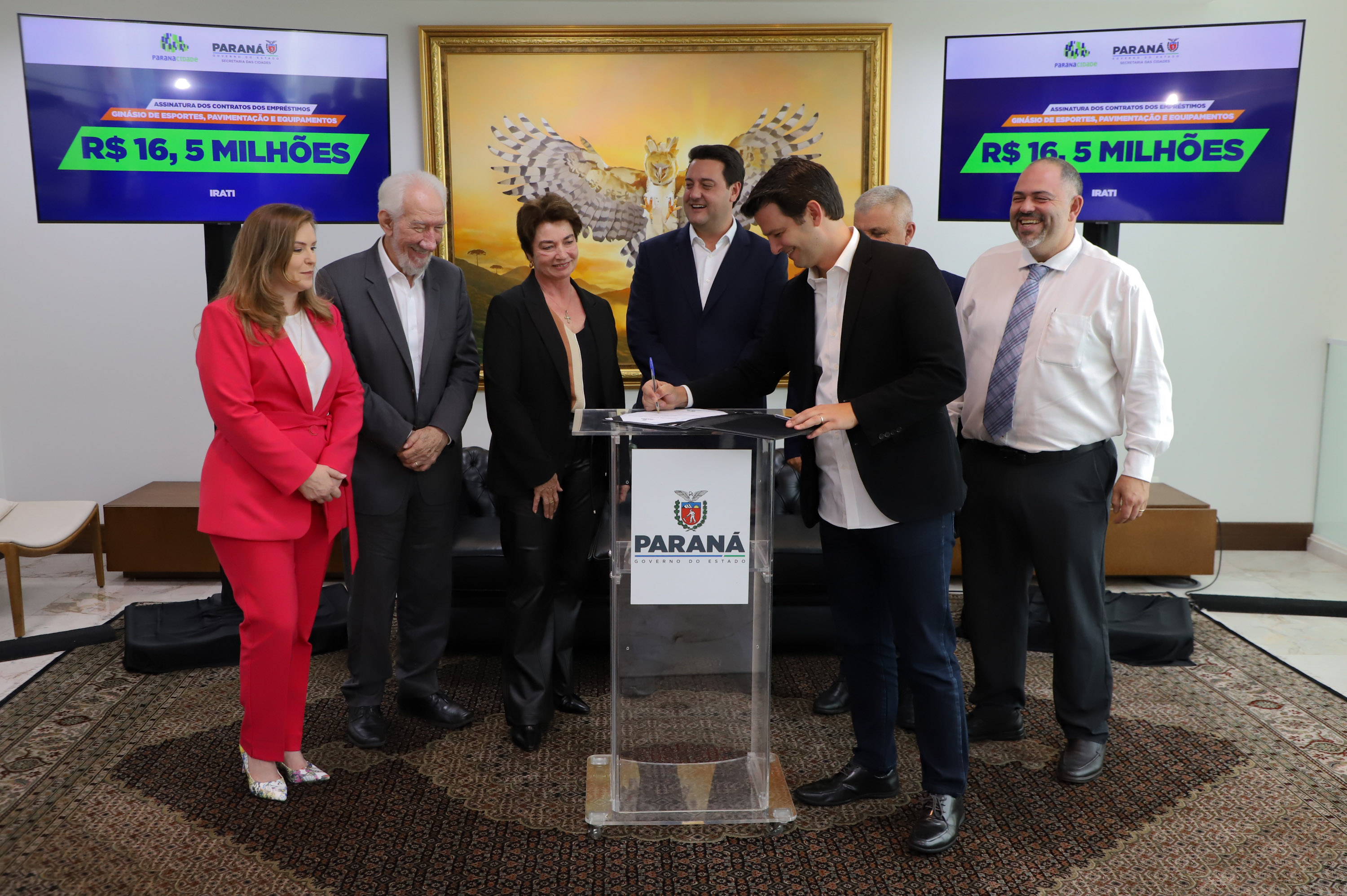 ASSINATURA CONTRATO IRATI