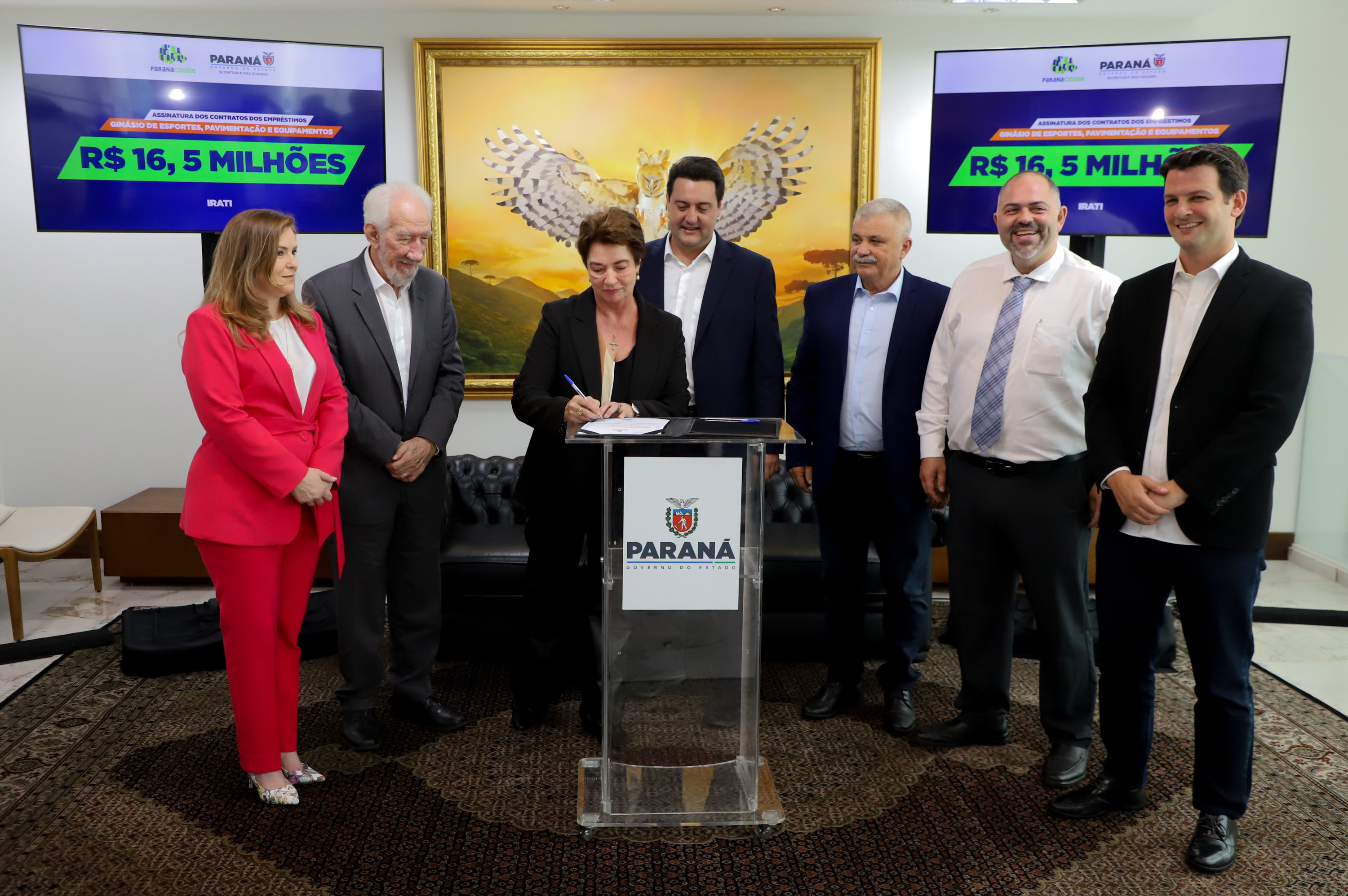 ASSINATURA CONTRATO IRATI