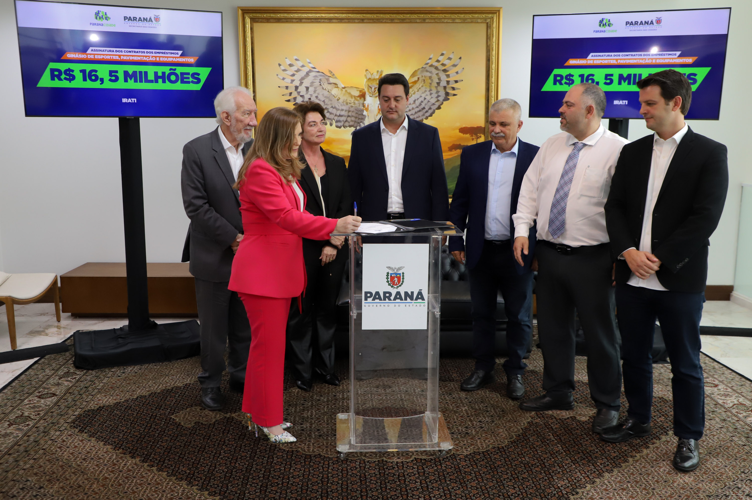 ASSINATURA CONTRATO IRATI