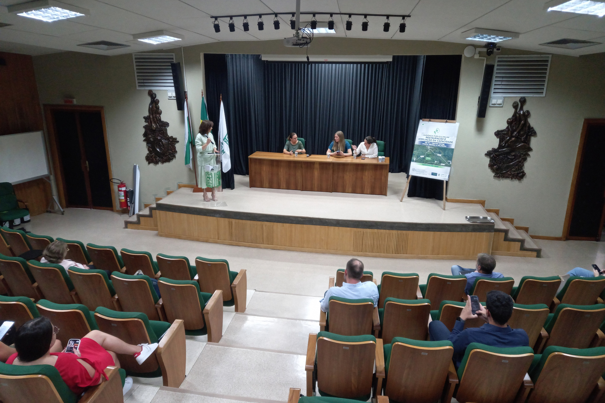 DER Audiência pública PR-151 Ponta Grossa a Palmeira