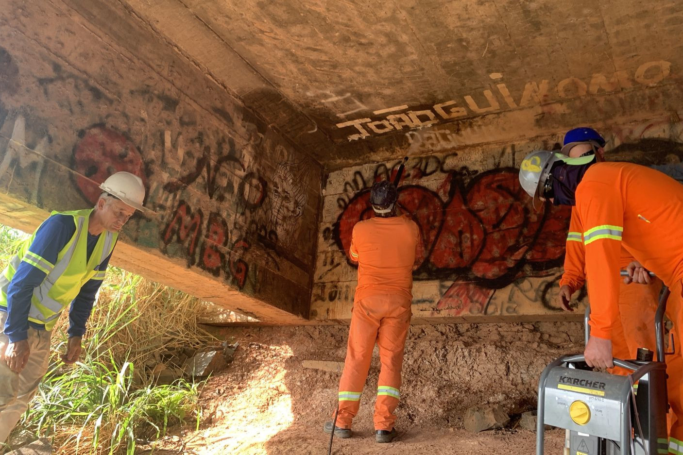 DER PR-218 Reforma ponte