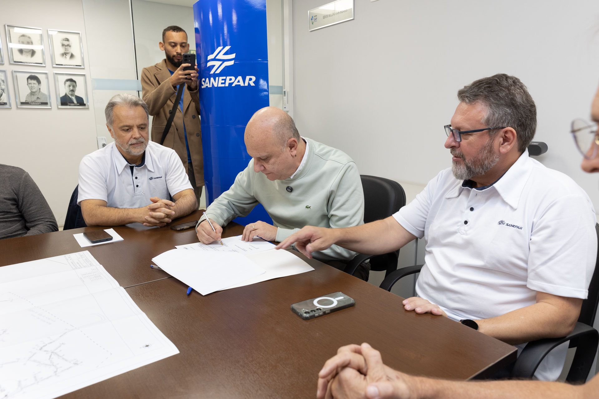 Sanepar e Prefeitura de Antonina assinam protocolo de intenções para saneamento básico