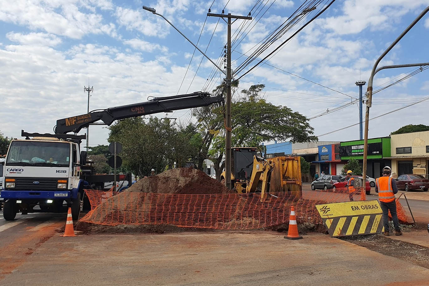 Nova adutora vai melhorar transporte de água para região Oeste de Londrina