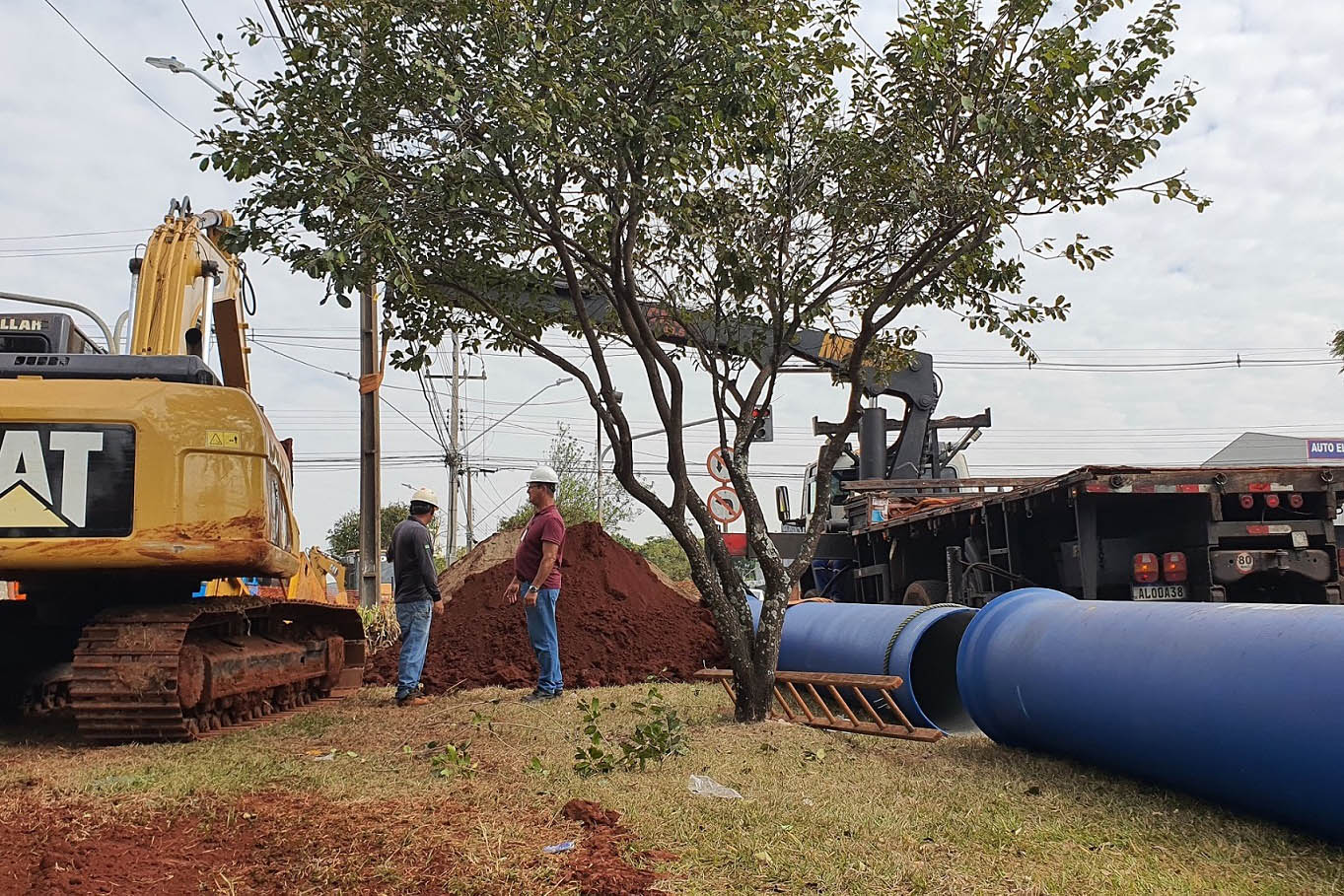 Nova adutora vai melhorar transporte de água para região Oeste de Londrina